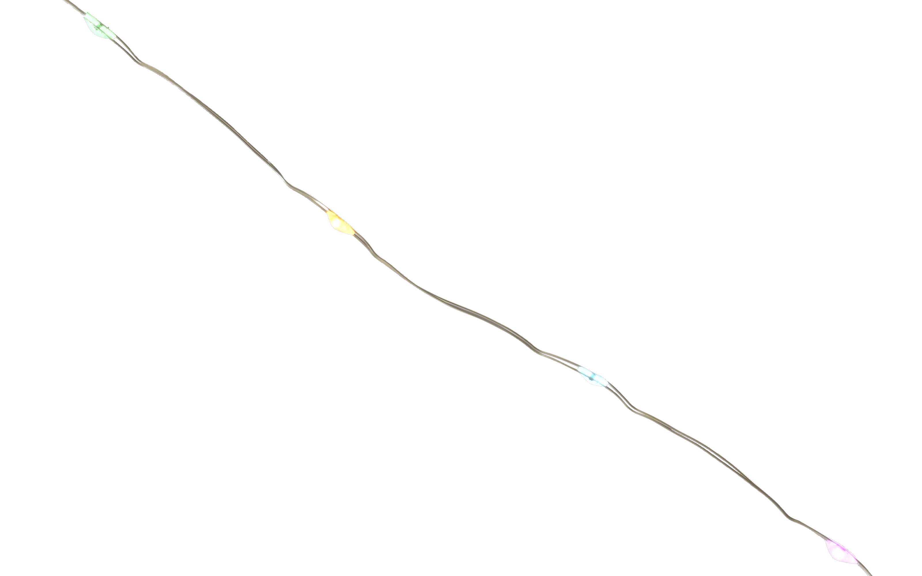 Micro LED Strangbeleuchtung, bunt, 495 cm