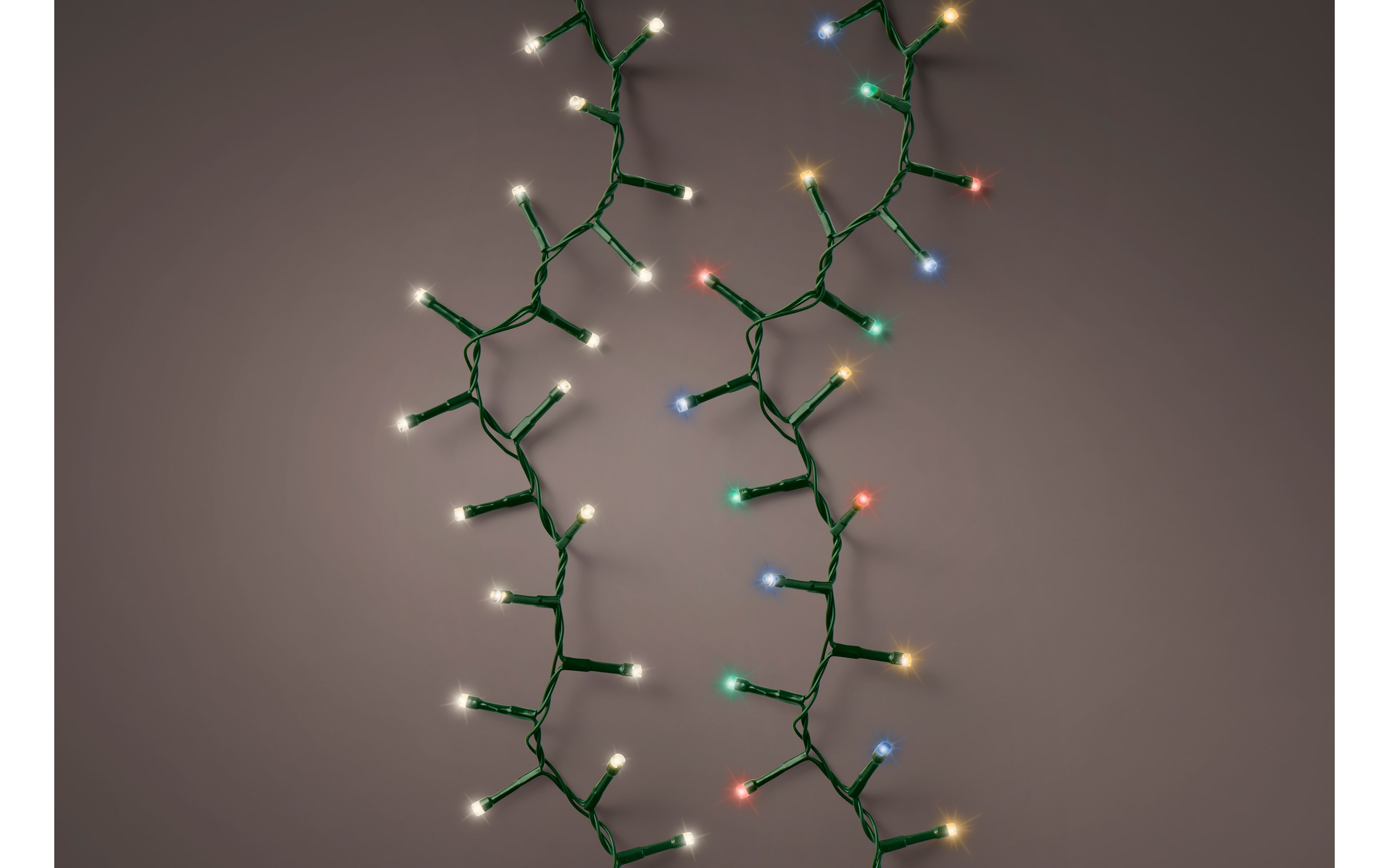 LED Lichterkette, grün, 1100 cm