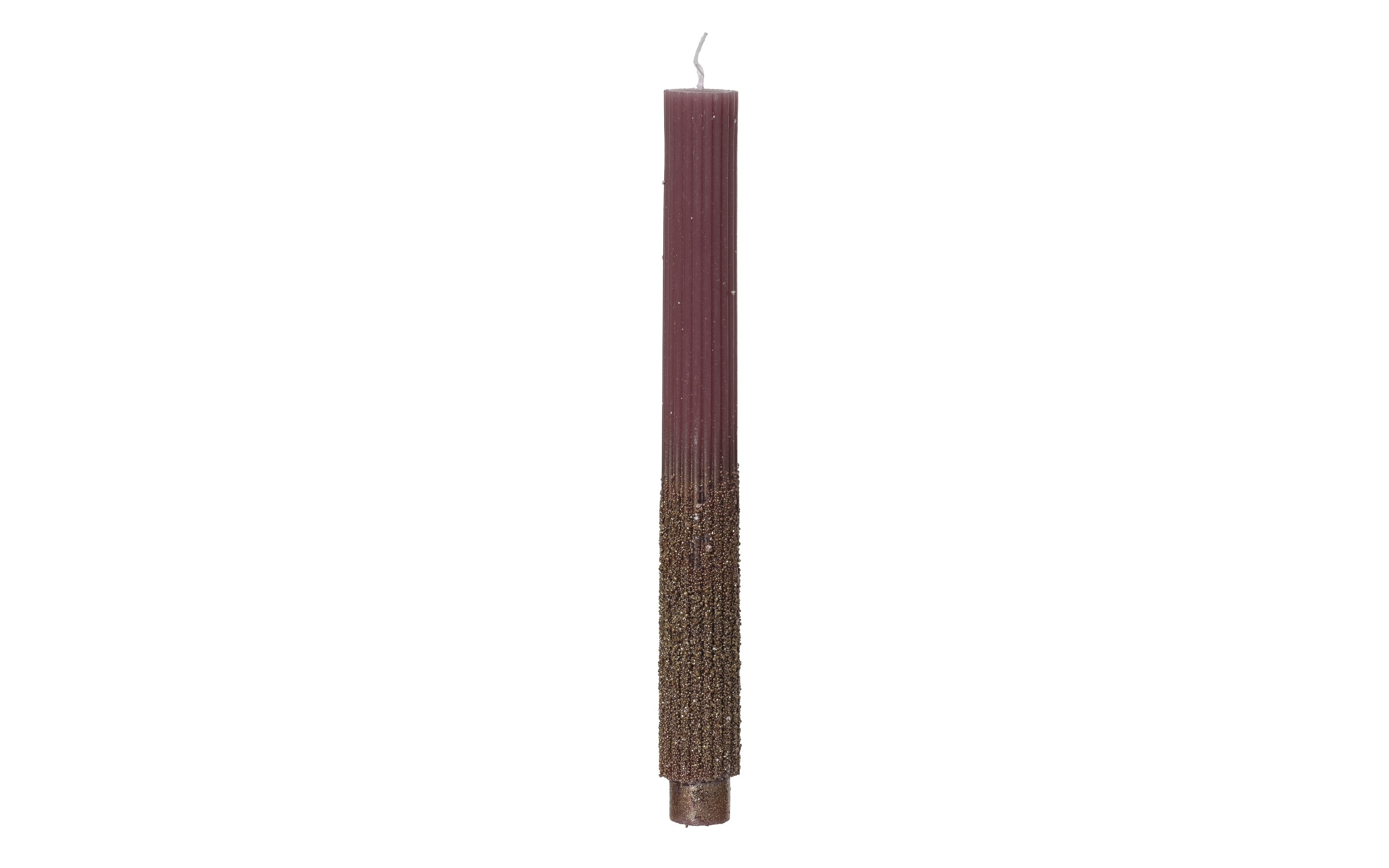 Spitzkerze, pink, 26,5 cm