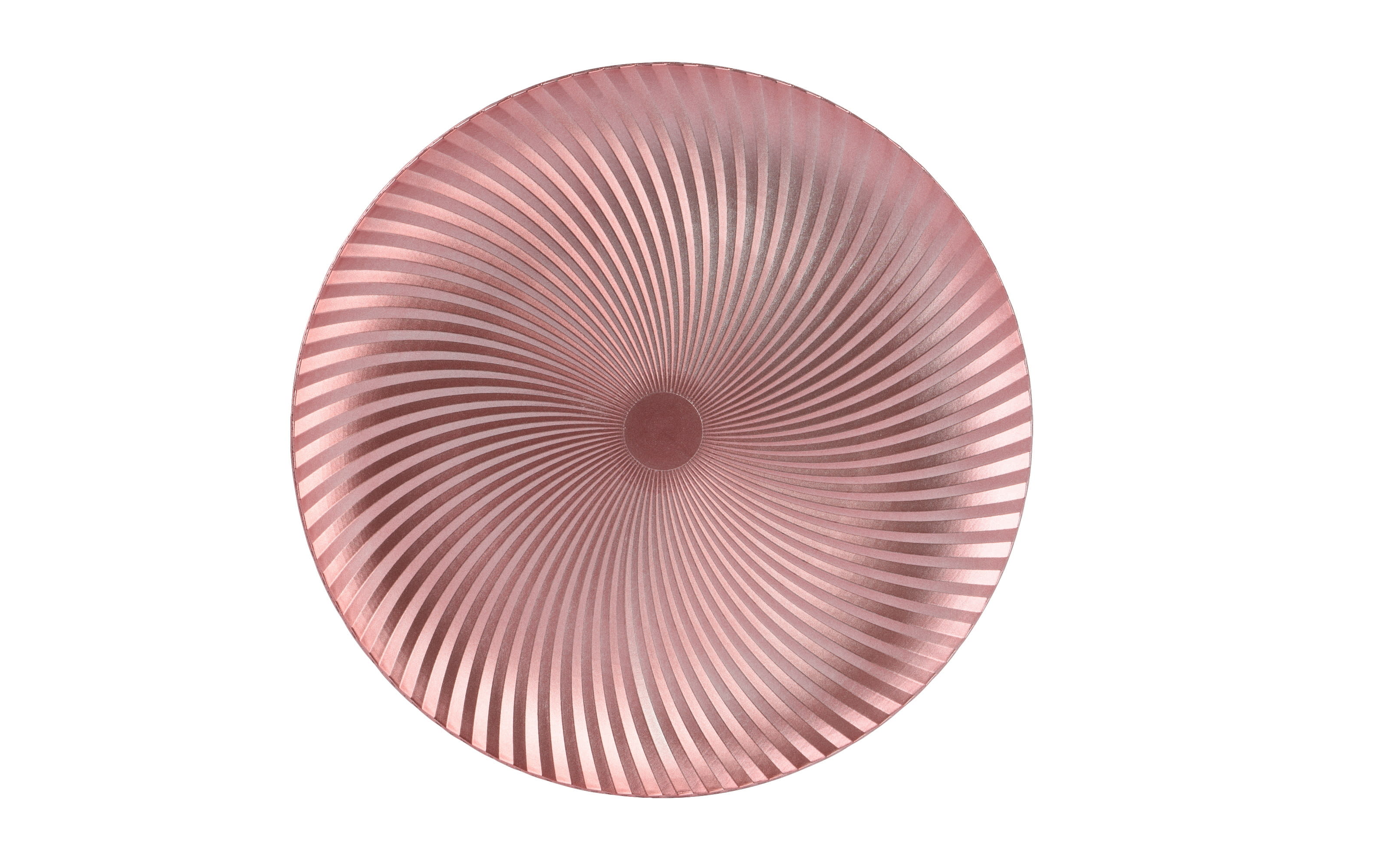 Dekoteller pink, 33 cm