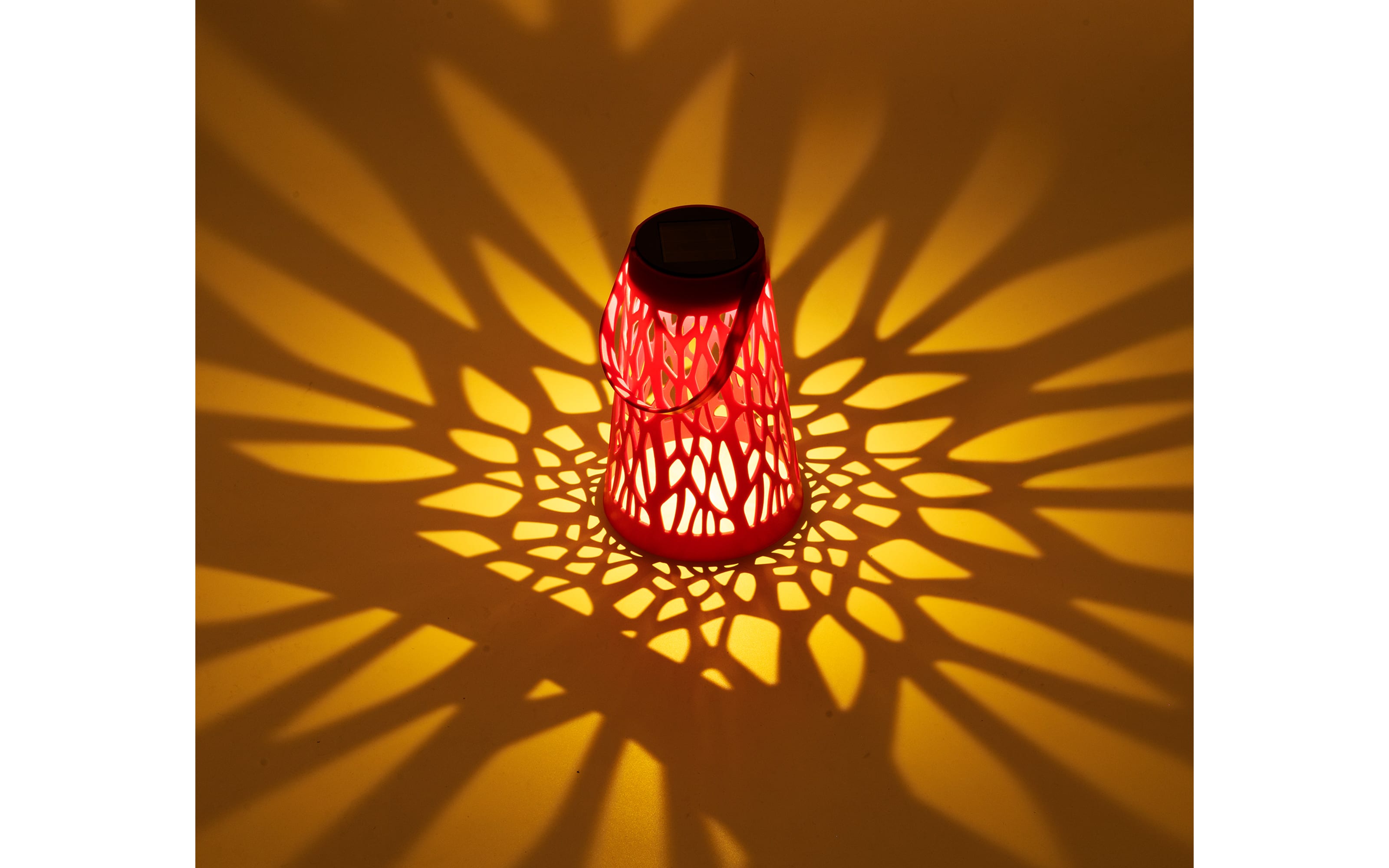 Solar Laterne, mehrfarbig