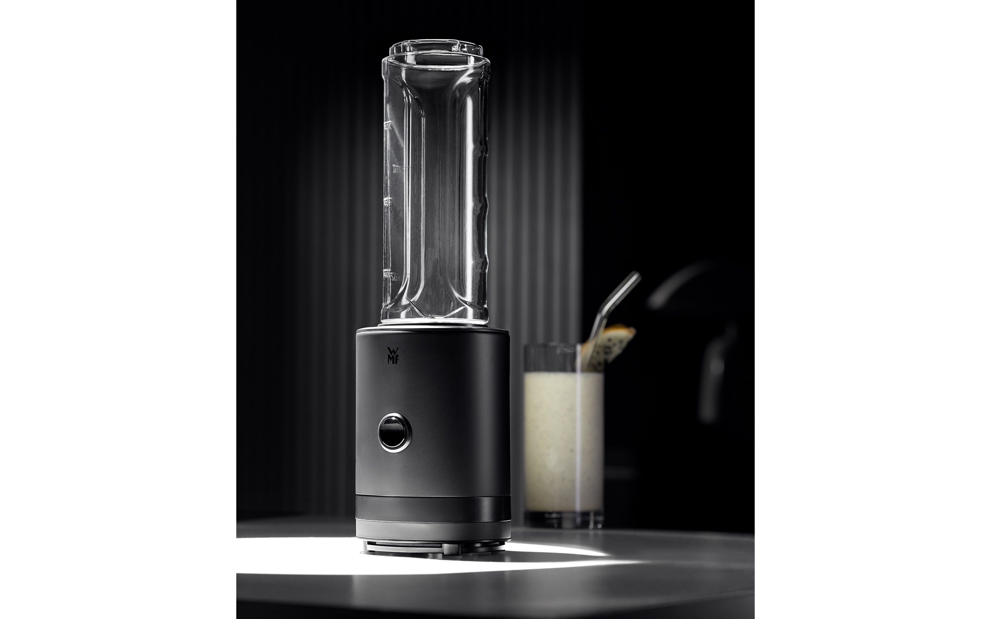 Smoothie to go, Mini-Mixer, schwarz, 300 W, 0,6 l