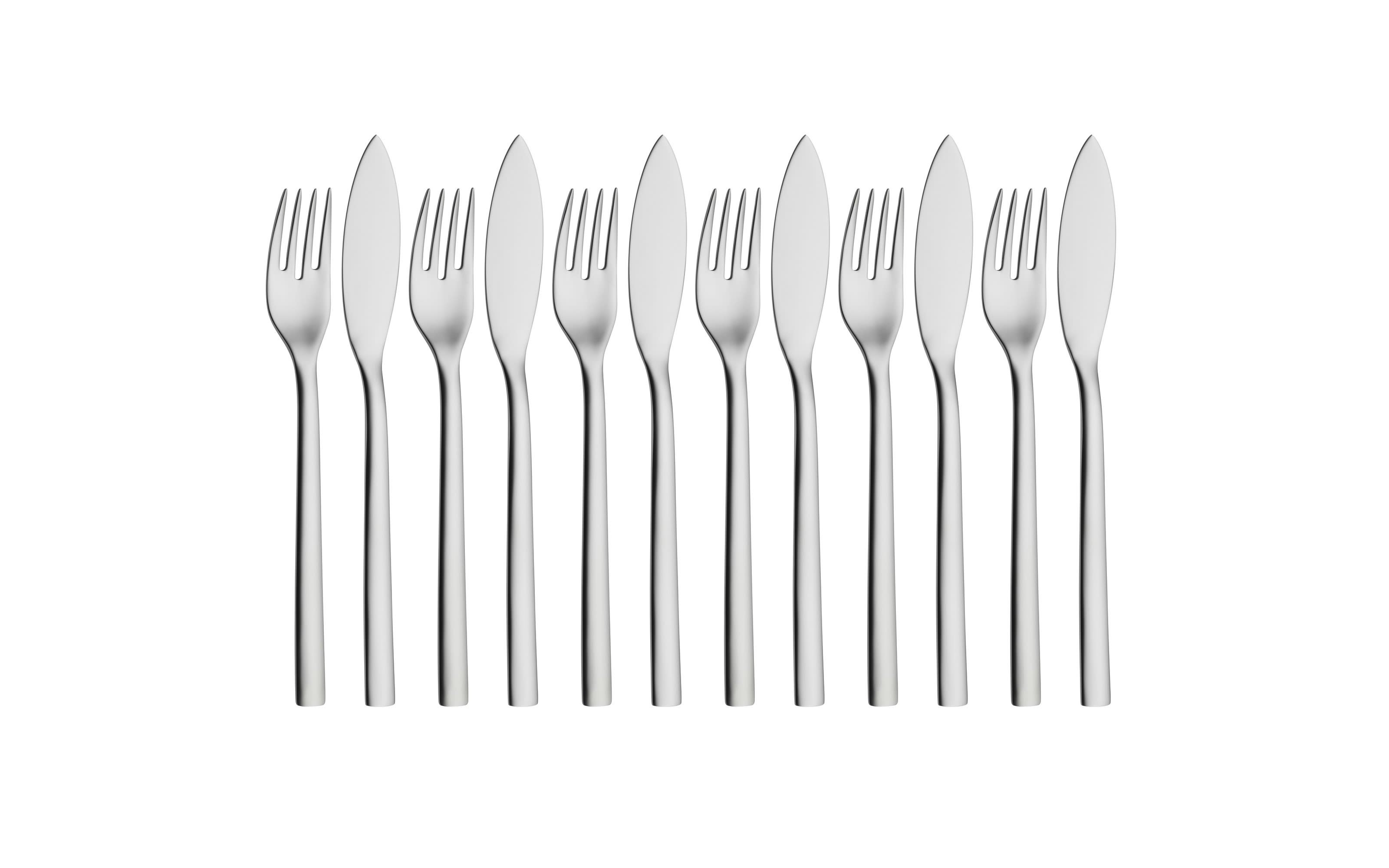 Fischbesteck-Set Nuova, 12-teilig