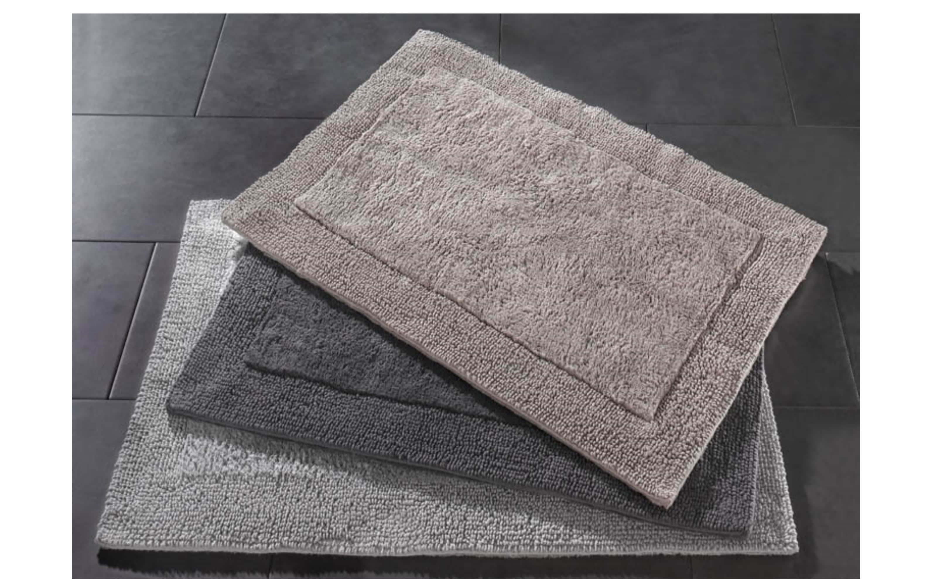 Badteppich Cleveland, taupe, 50 x 60 cm