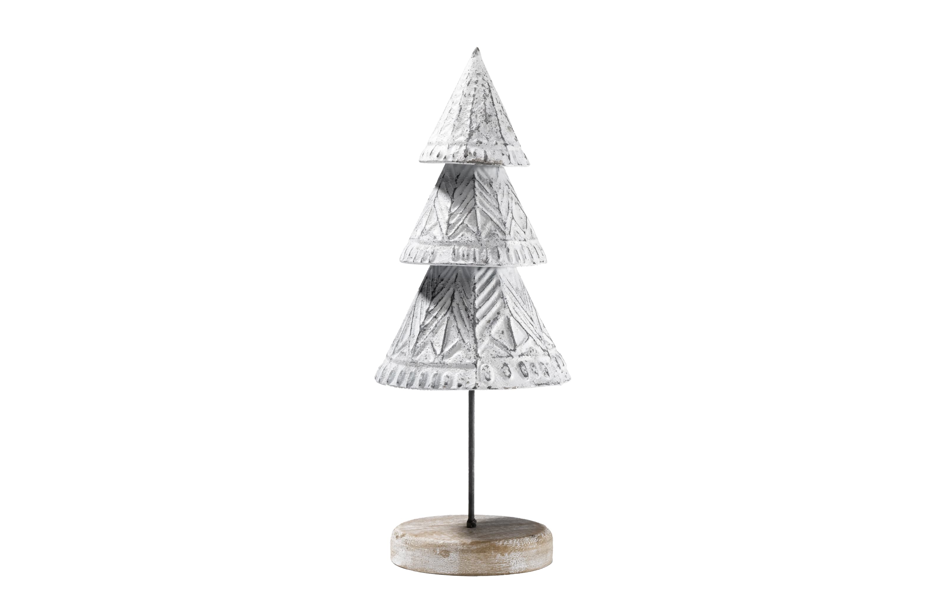 Deko-Tannenbaum, weiß, 32 cm