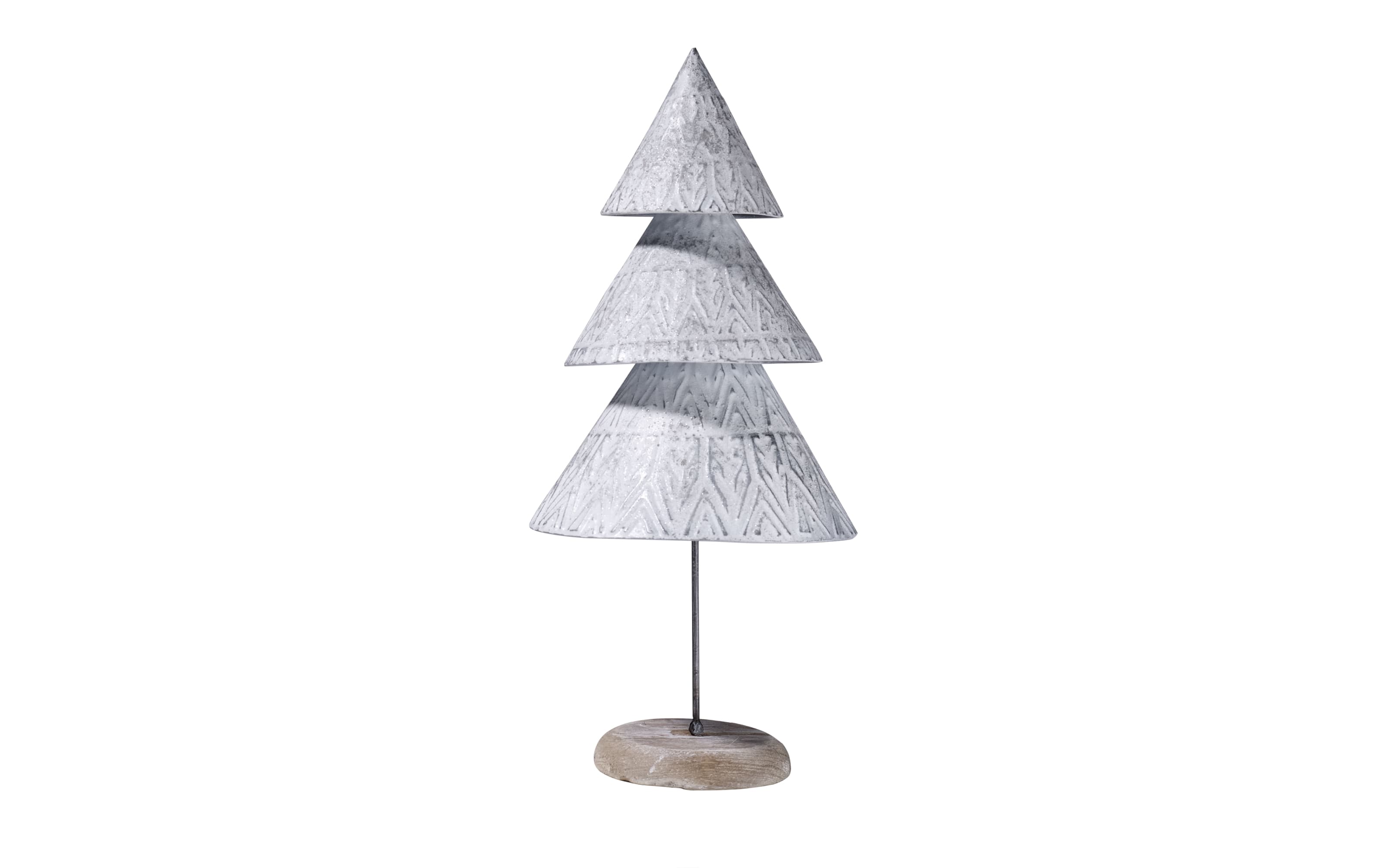 Deko-Tannenbaum, weiß, 37 cm