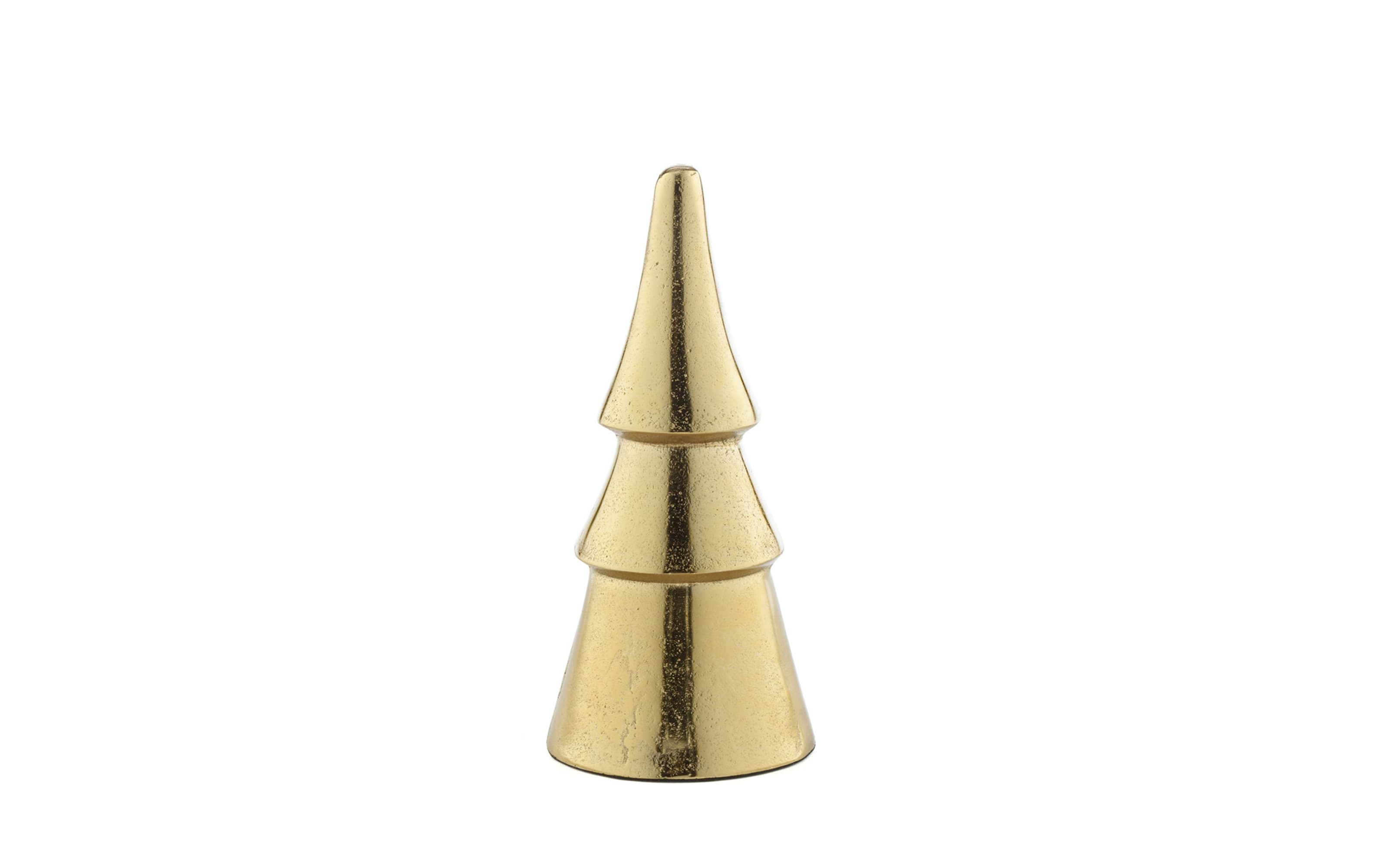 Deko Tannenbaum klein, gold, 25 cm