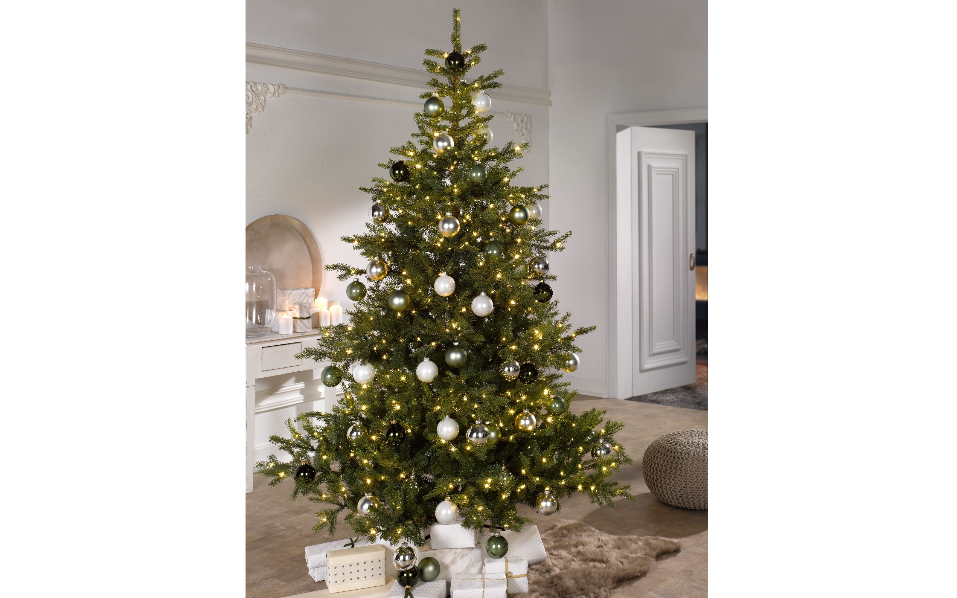 Tannenbaum Grandis, grün, inkl.Micro-LED-Beleuchtung, 210 cm