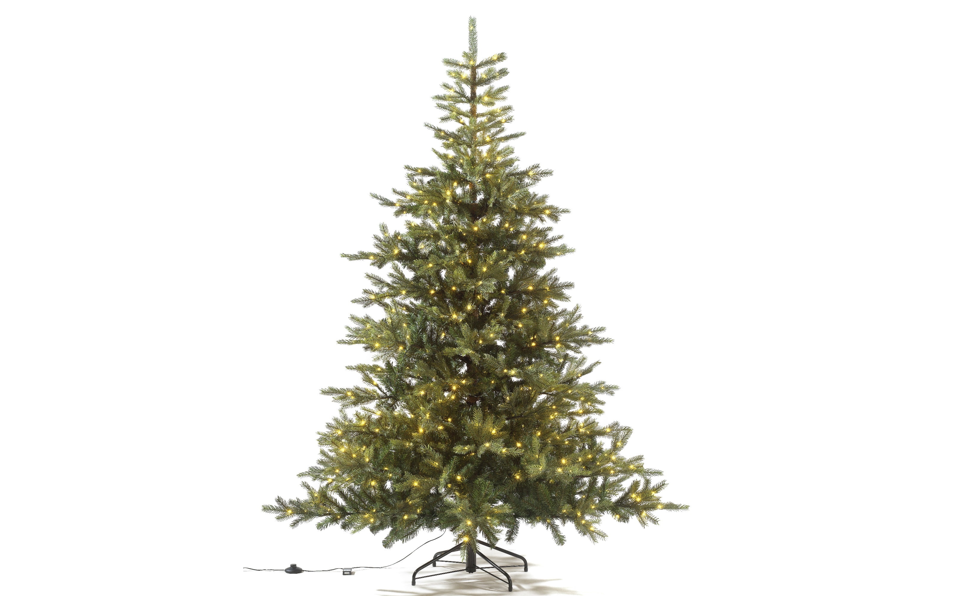 Tannenbaum Grandis, grün, inkl.Micro-LED-Beleuchtung, 210 cm