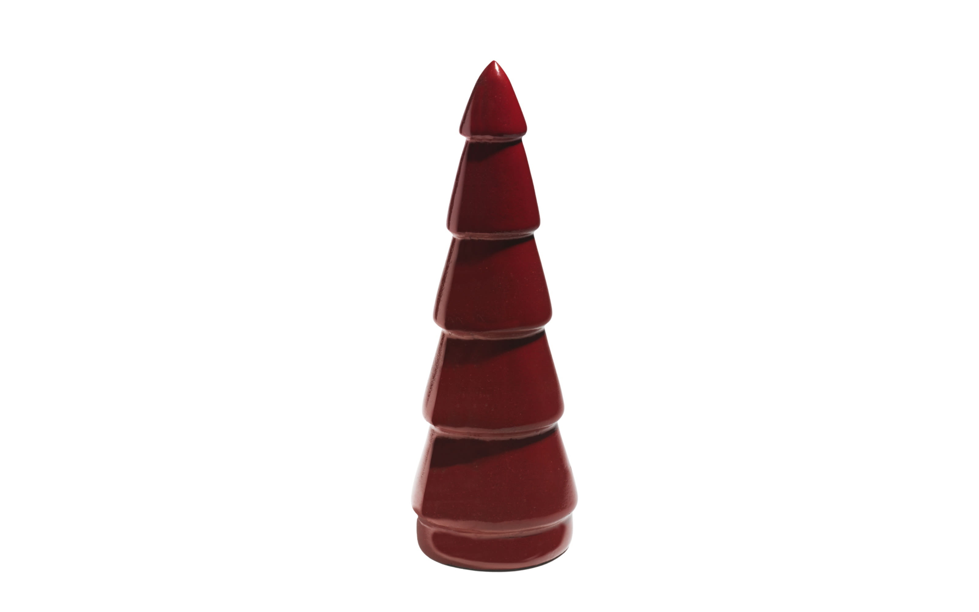 Deko-Tannenbaum, rot, 31 cm