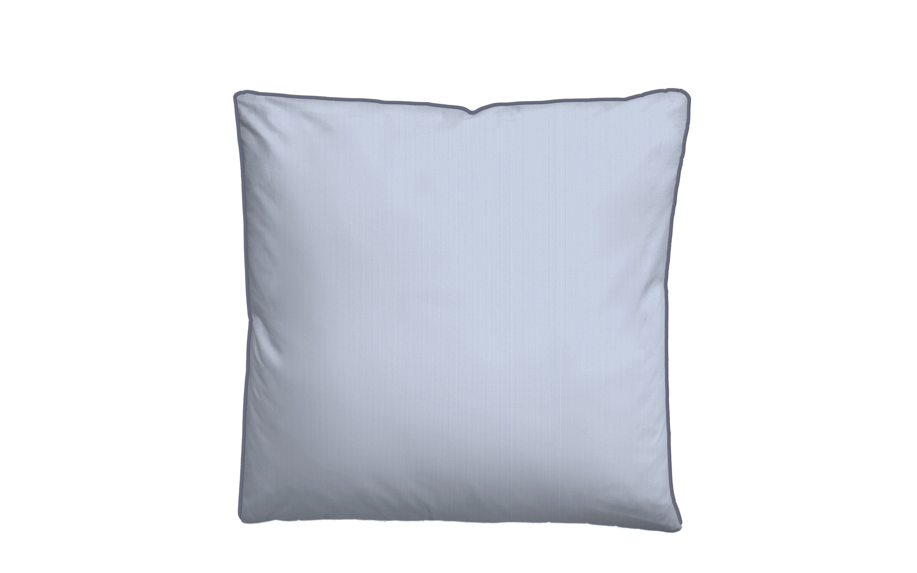 Bettwäsche Mako-Satin, blau, 155 x 220 cm 