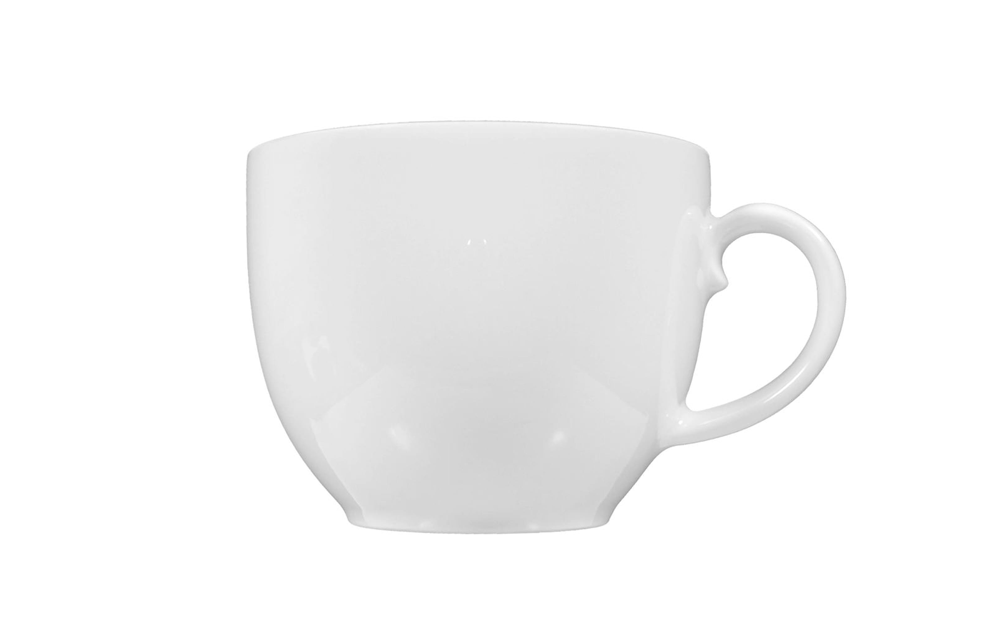 Kaffeetasse Rondo Liane in weiß, 0,21 l