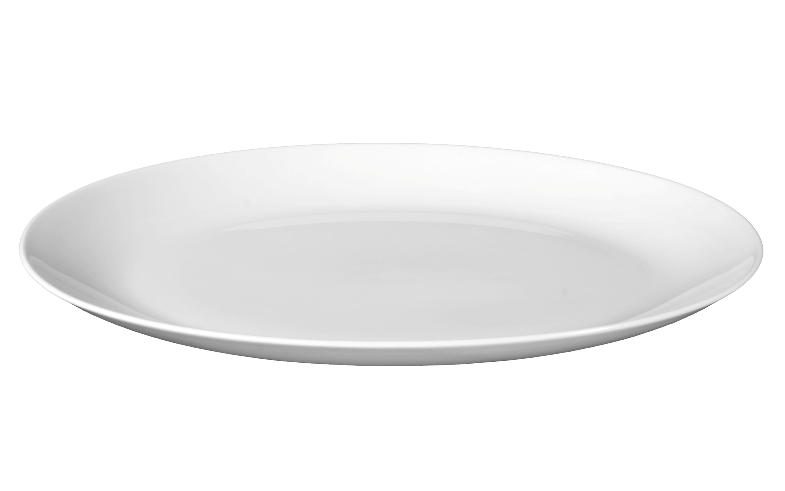 Servierplatte Rondo Liane in weiß, 31 cm