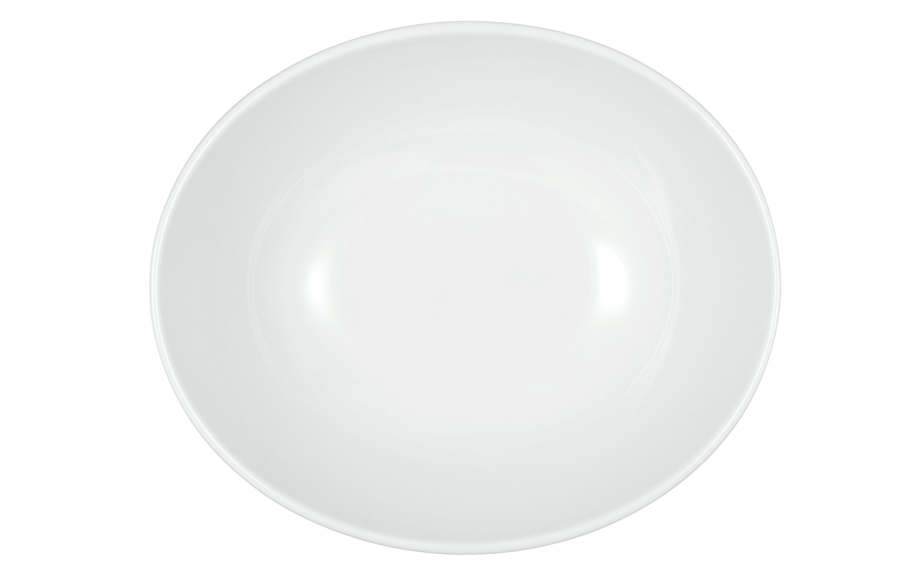 Schüssel Modern Life in weiß/oval, 21 cm