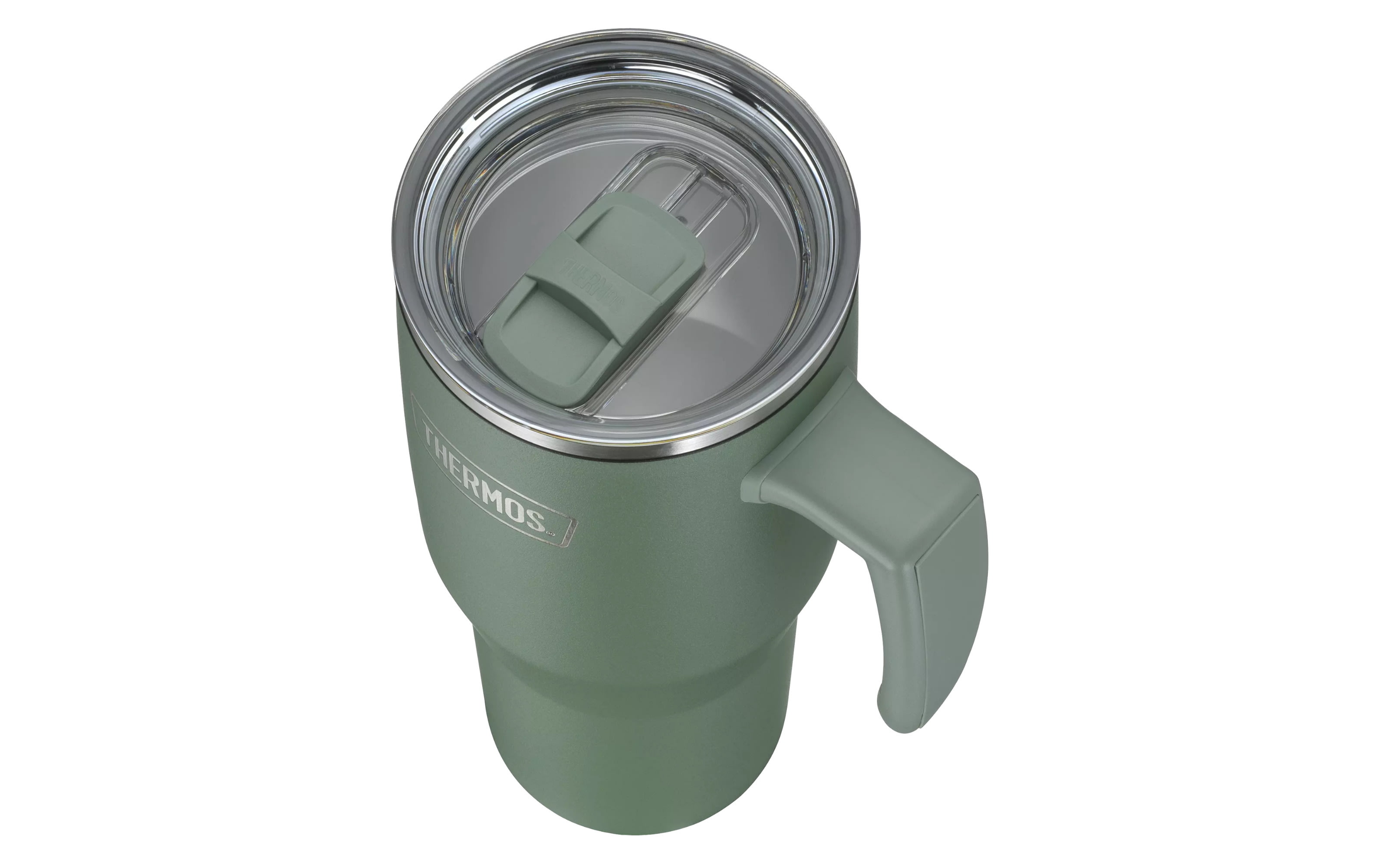 Isolier-Trinkbecher Refreshing, green matt, 1,1 Liter