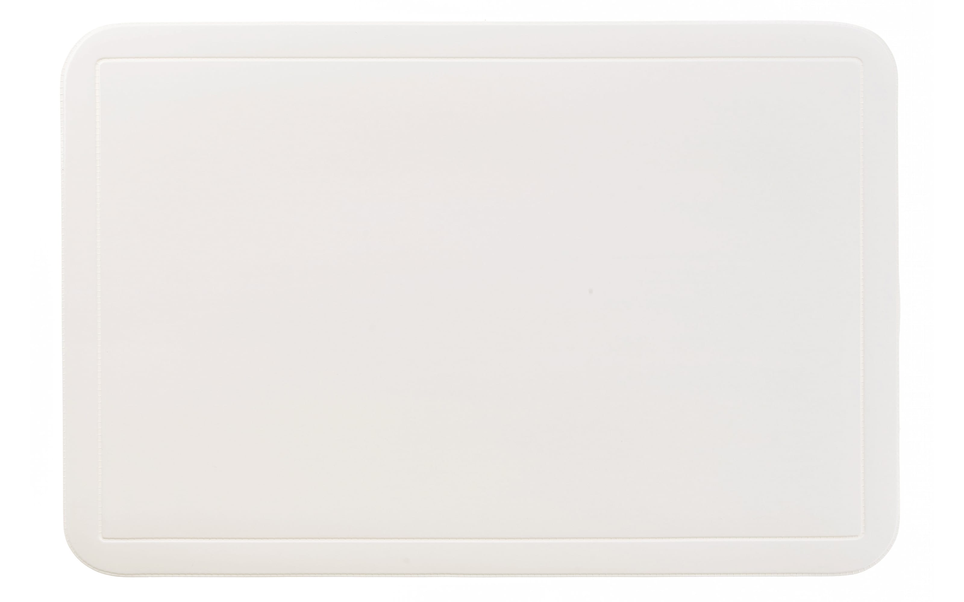 Tischset Uni, weiß, 28.5 x 43.5 cm