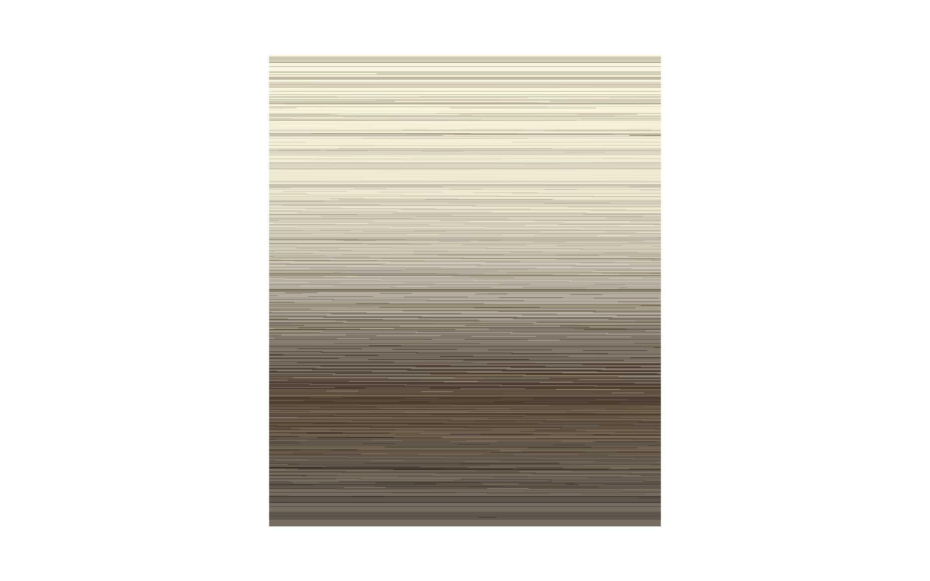Plaid/Decke Basic Soft, Ombre beige, 150 x 200 cm