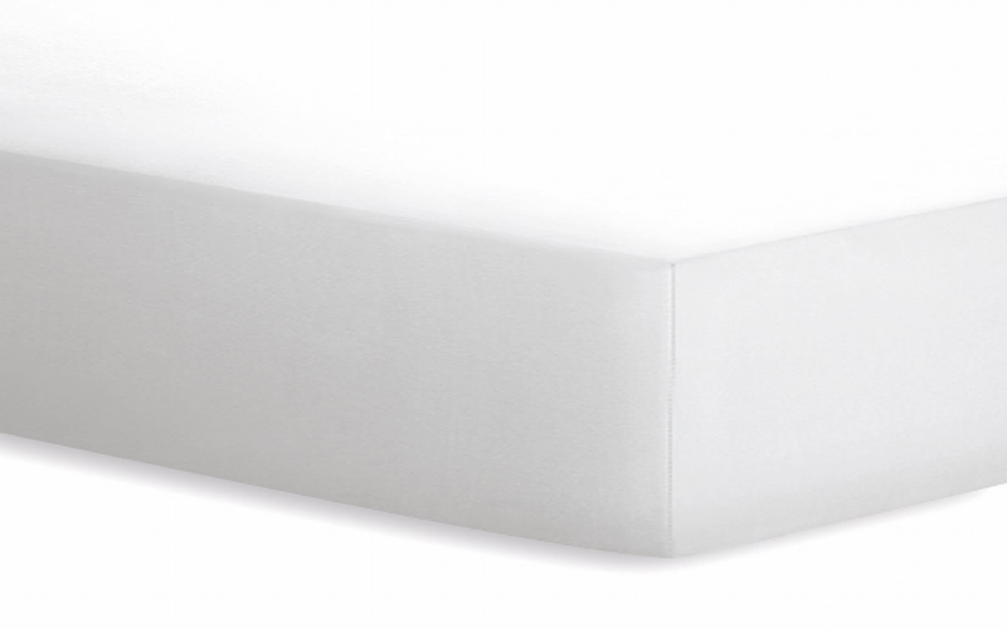 Spannbetttuch Basic, weiß, 160 x 200 cm