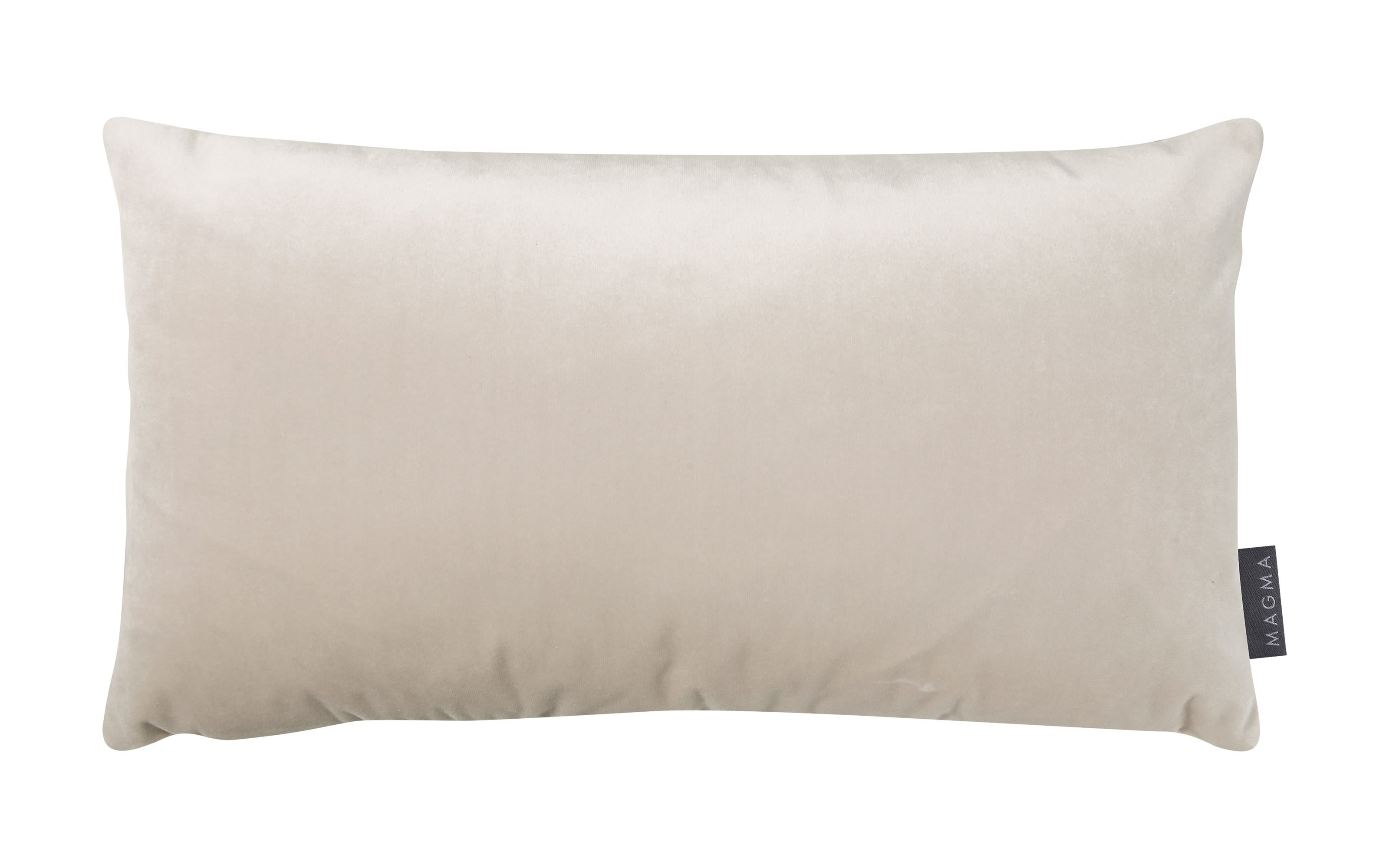 Kissenhülle Samt uni, beige, 30 x 50 cm