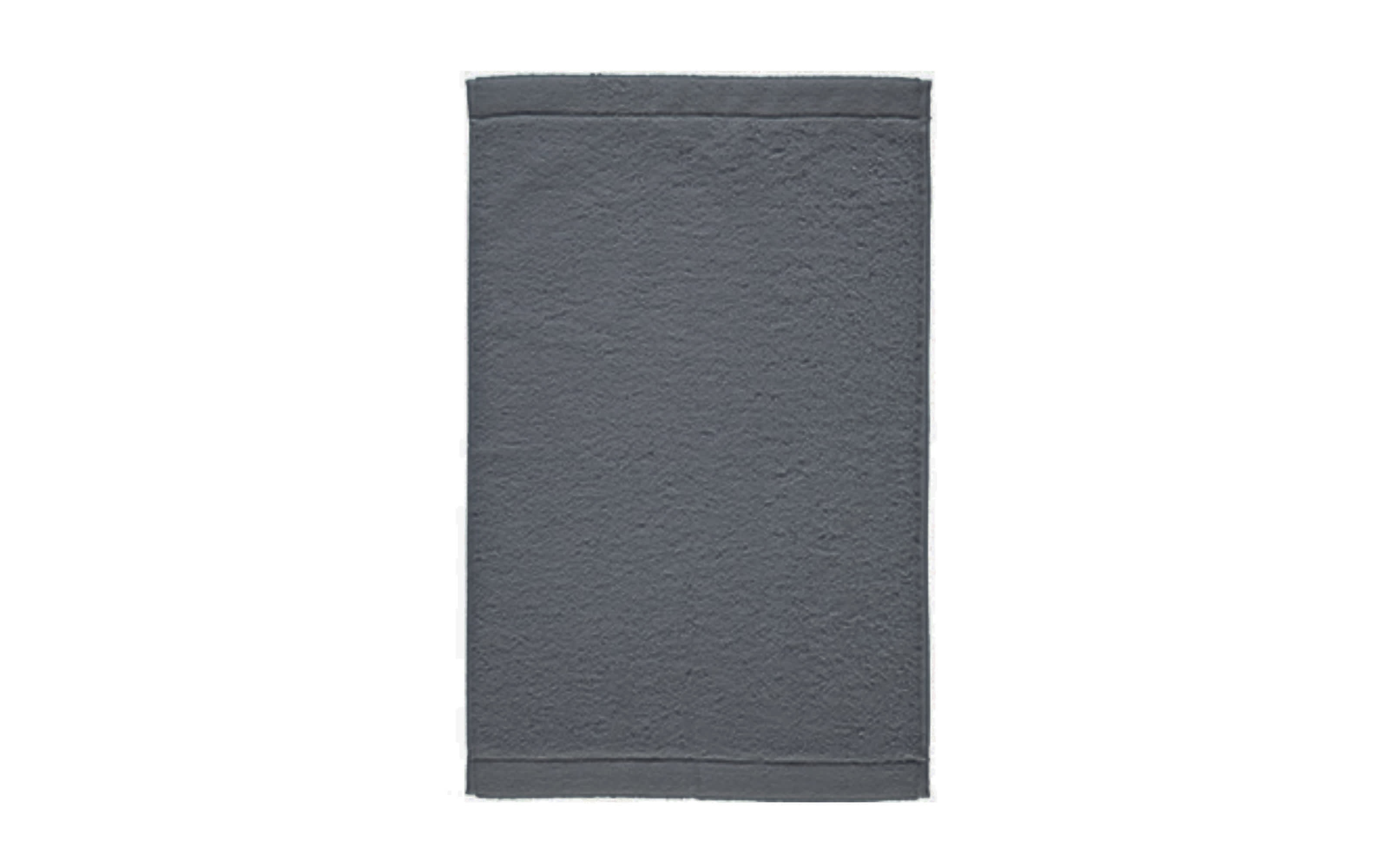 Gästetuch Lifestyle Uni, basalt, 30 x 50 cm
