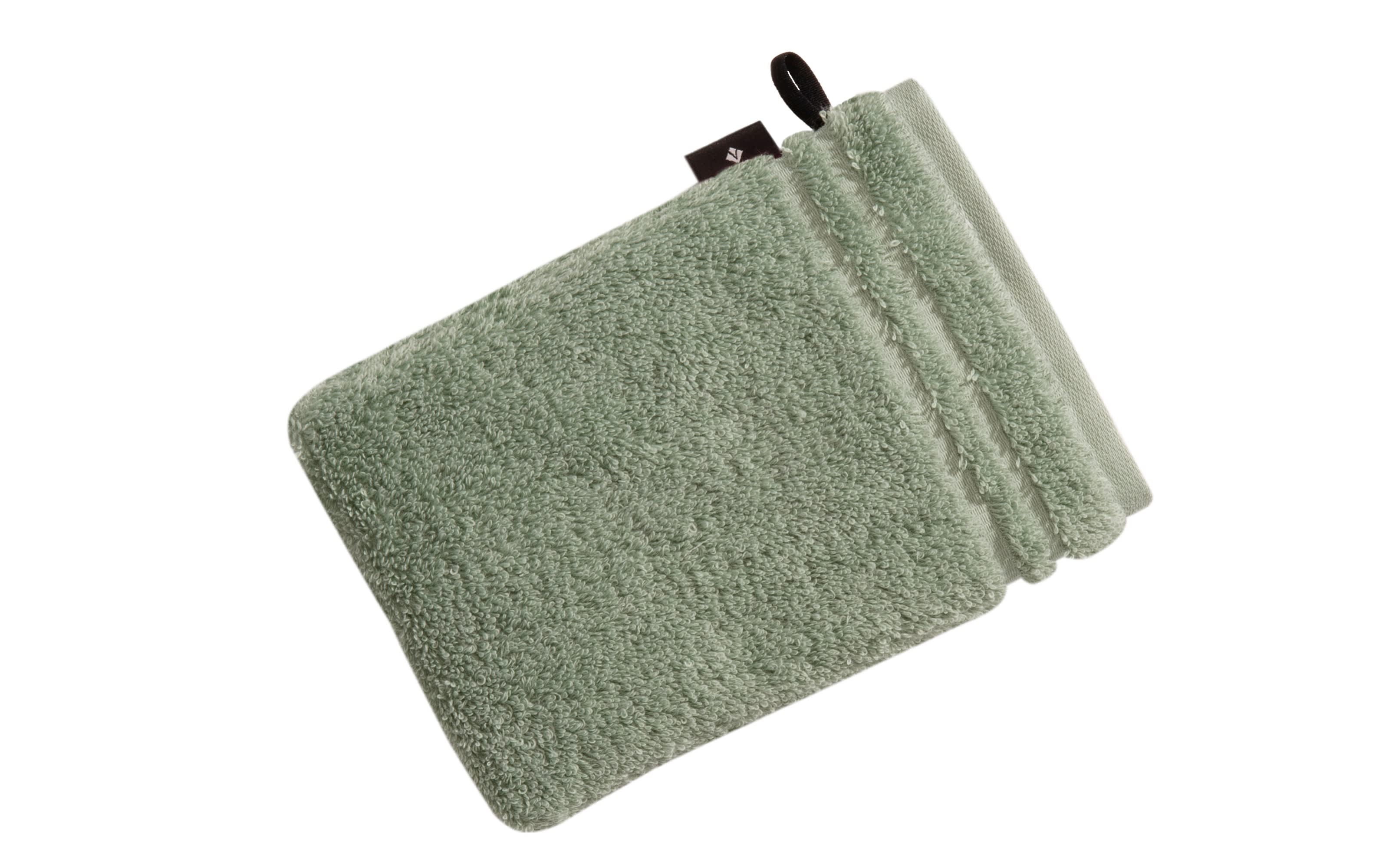 Waschhandschuh Vienna Style Supersoft, soft green, 16 x 22 cm