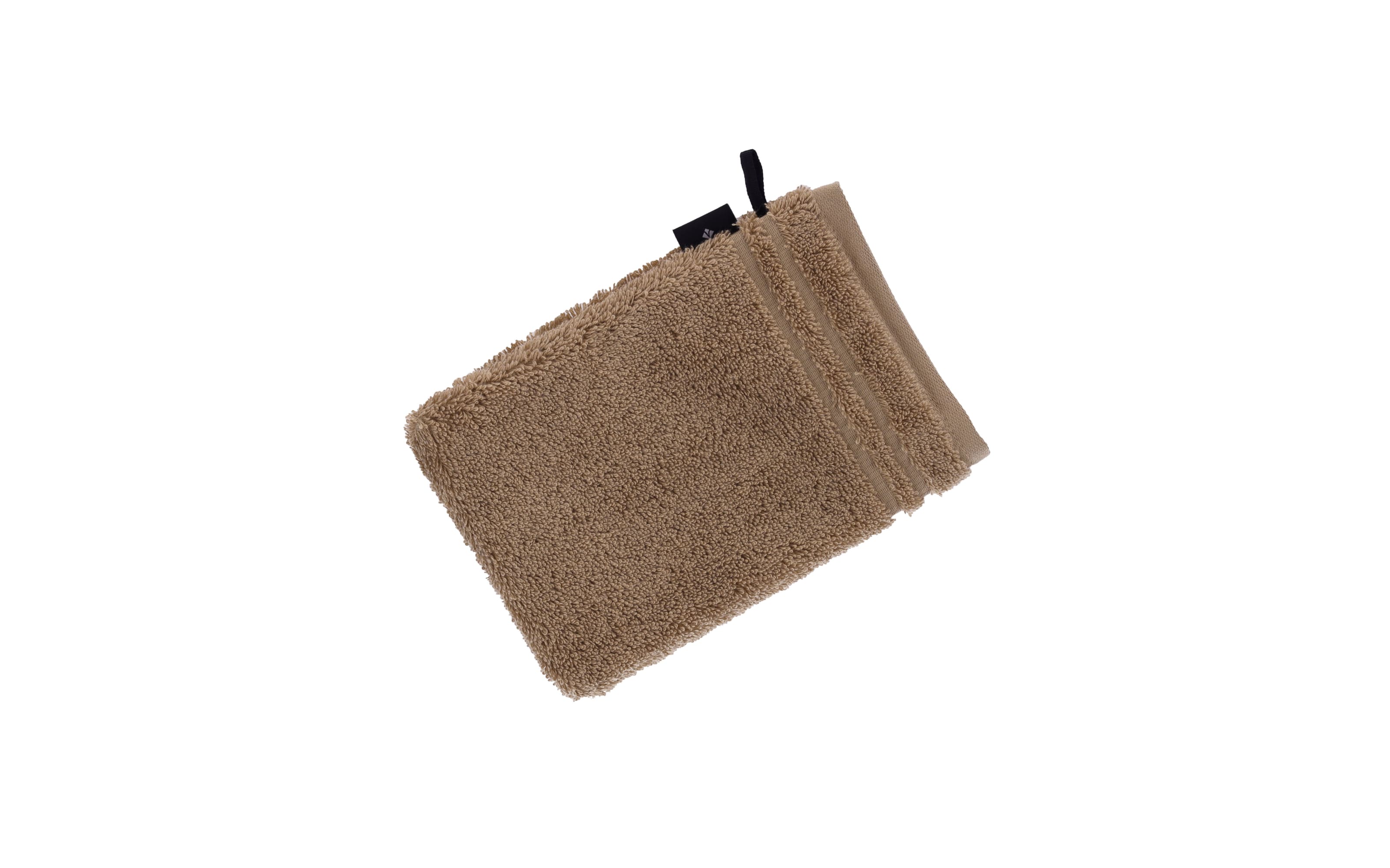 Waschhandschuh Vienna Style Supersoft, camel, 16 x 22 cm