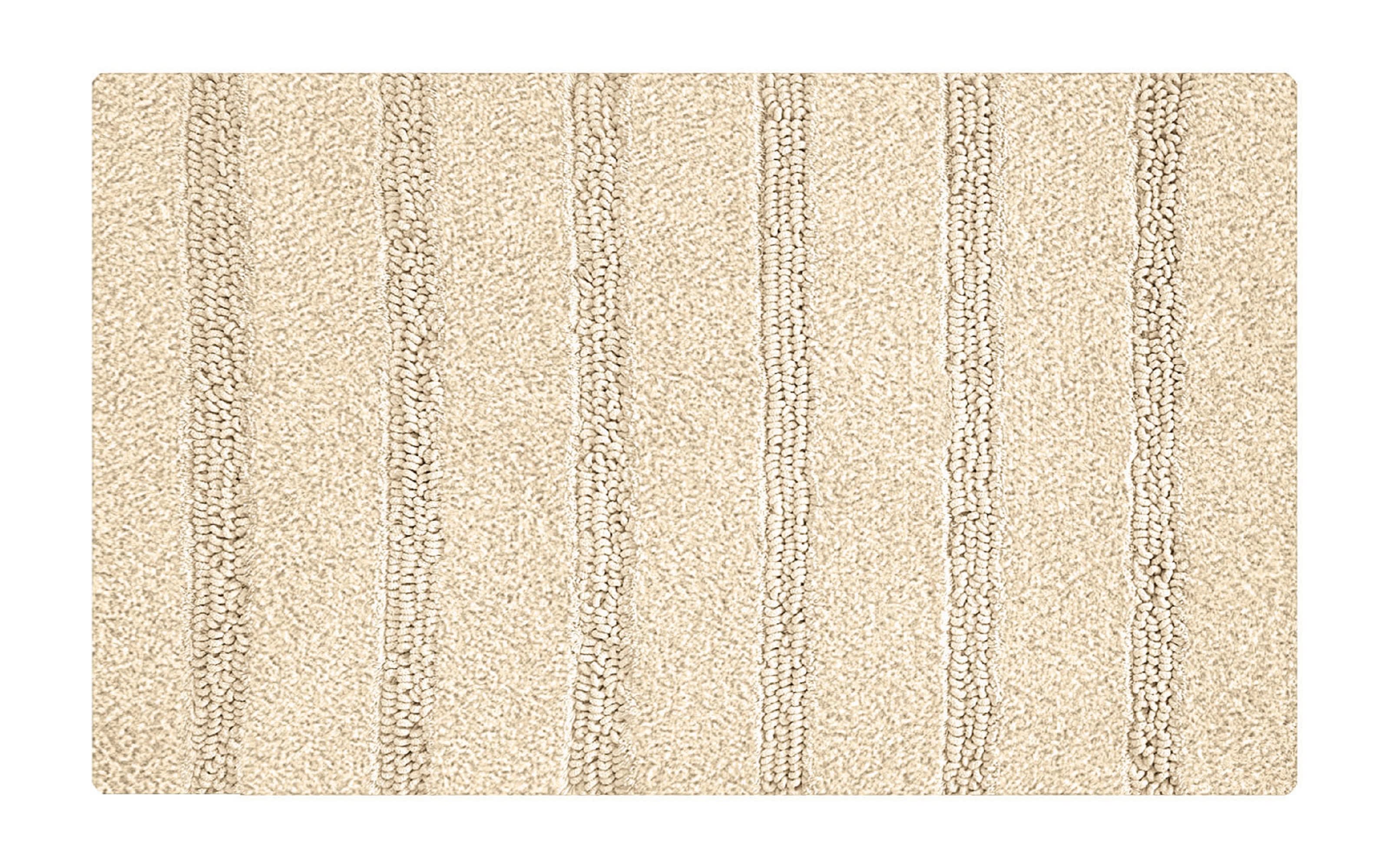 Badteppich Monrovia, sandbeige, 60 x 100 cm