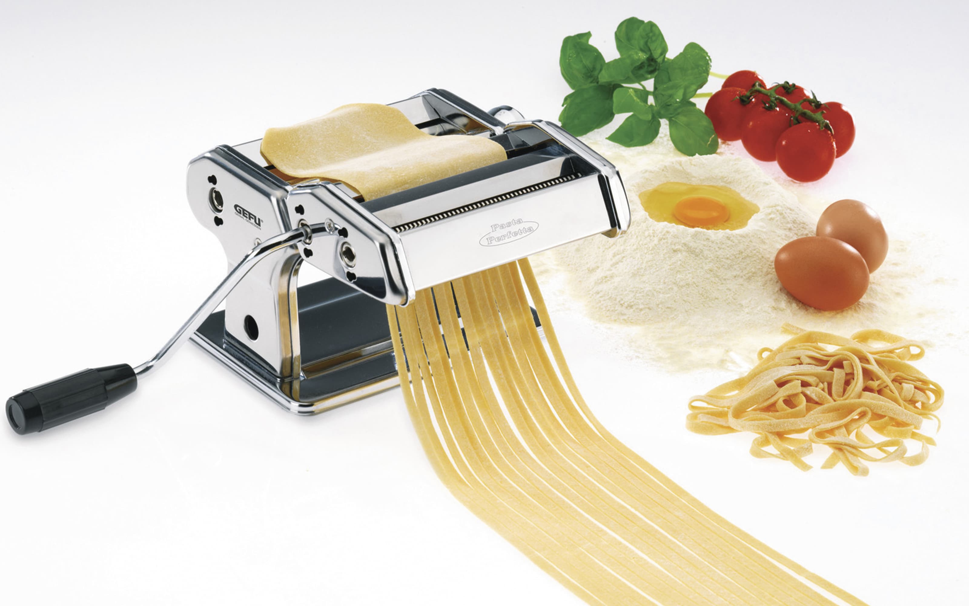 Nudelmaschine Pasta Perfetta aus Edelstahl