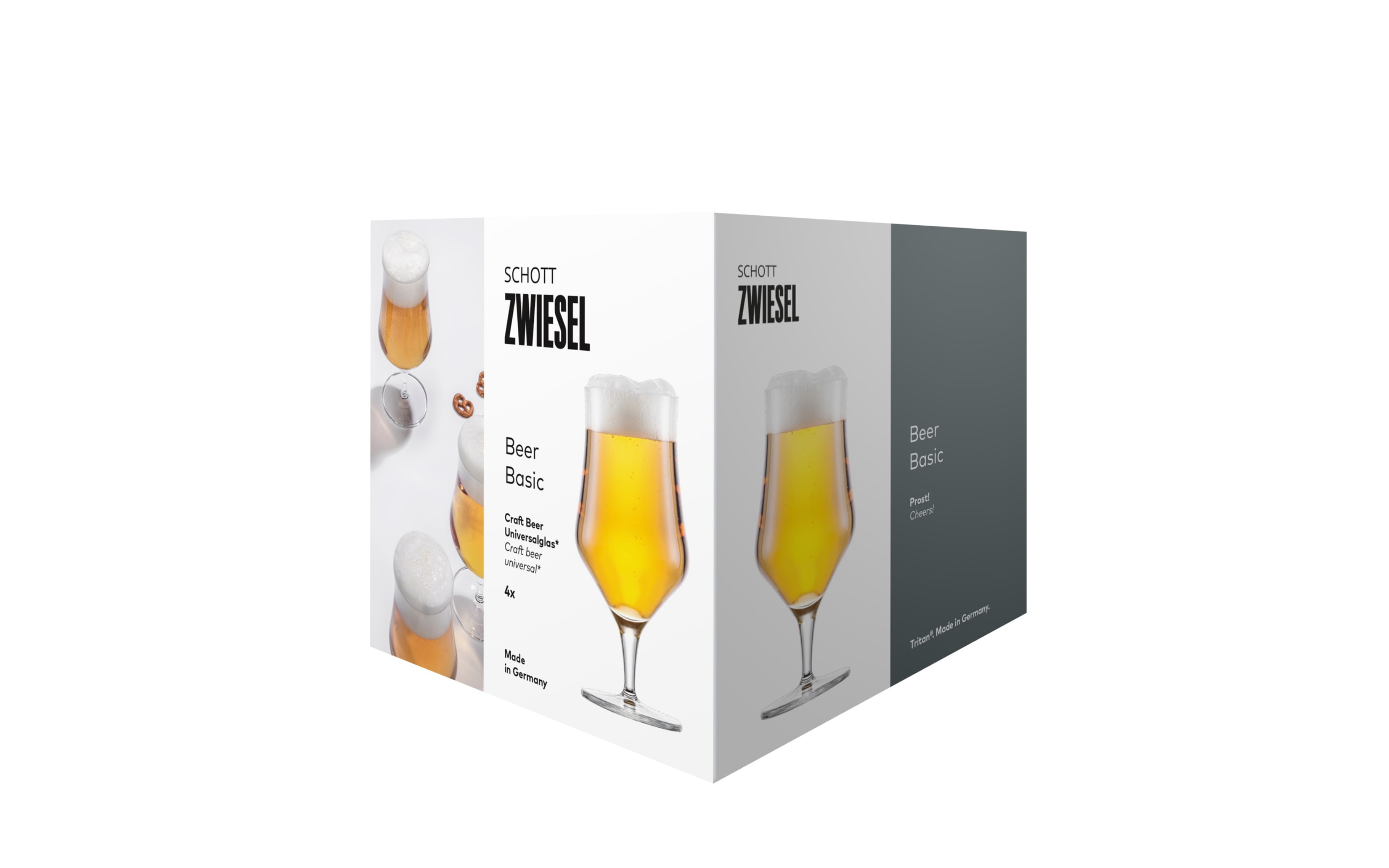 Craft Beer Glas Beer Basic, 4-teilig