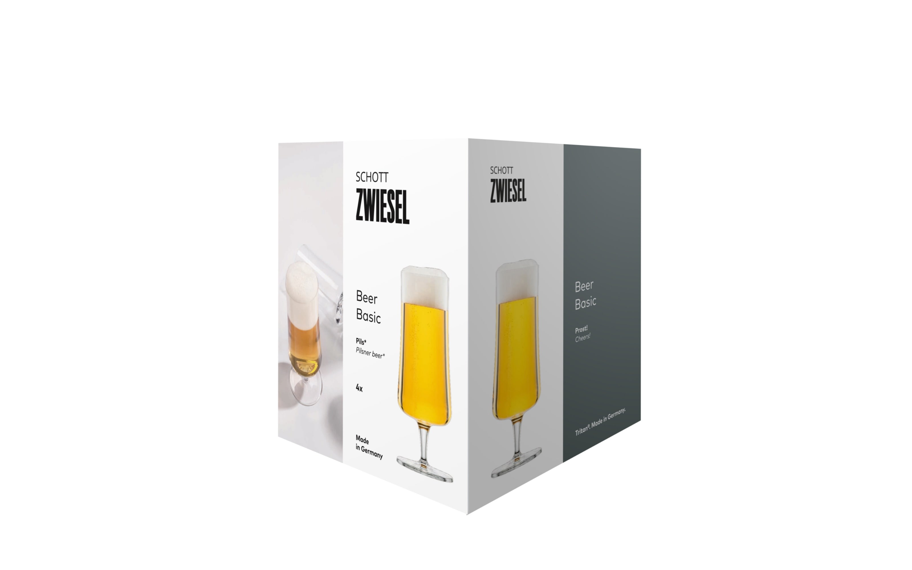 Pilsglas Beer Basic, 4-teilig