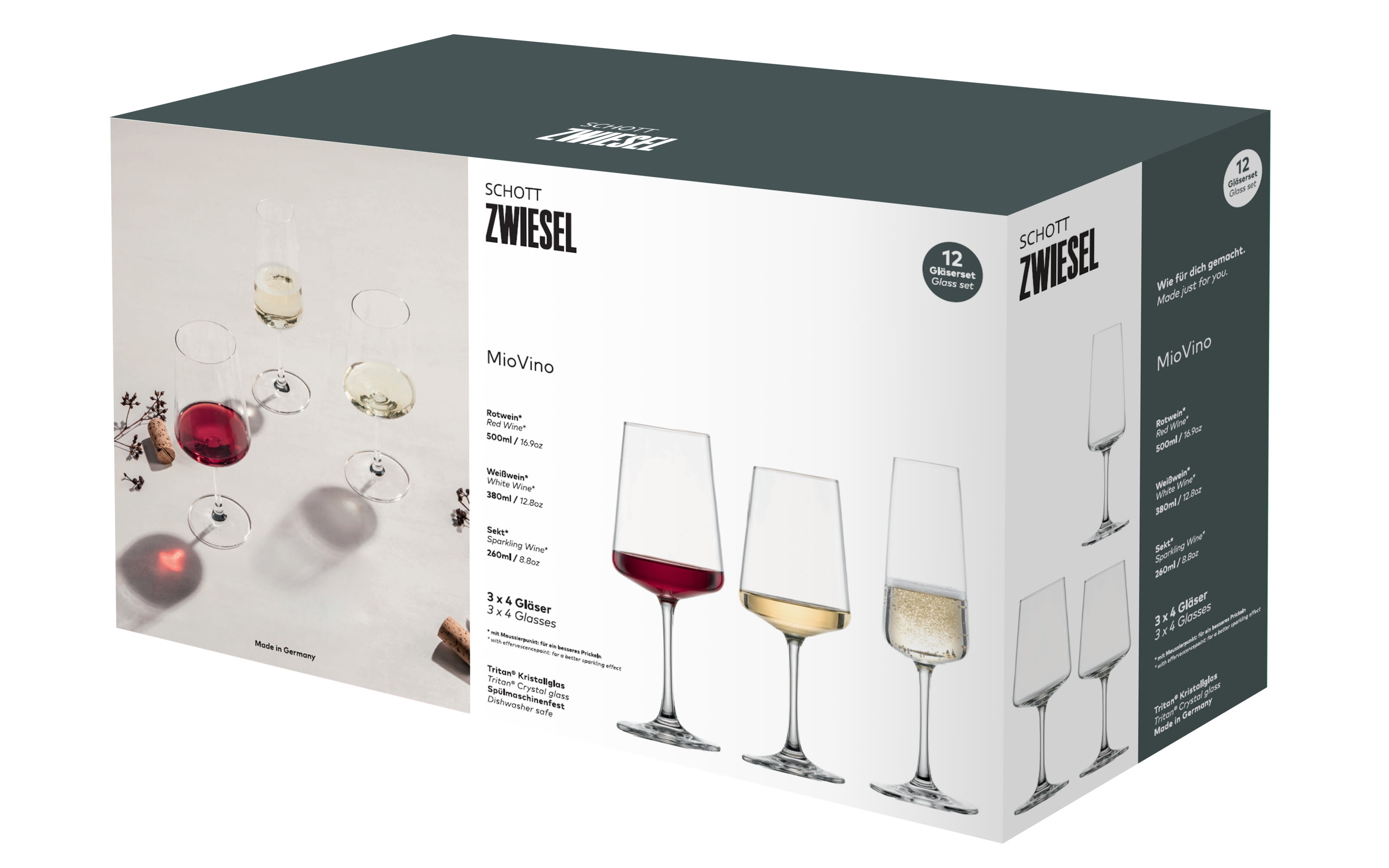 Gläser-Set MioVino, 12-teilig