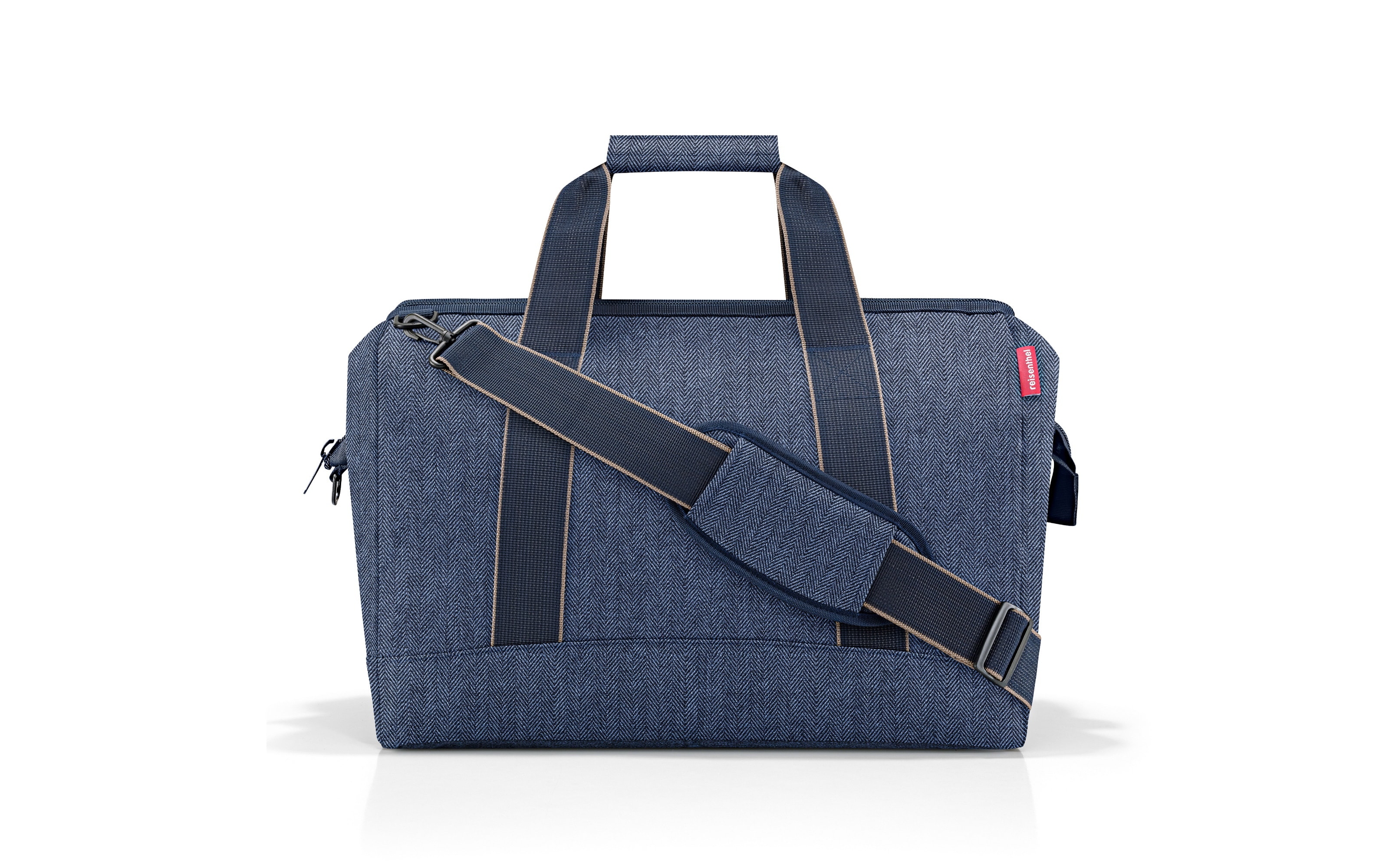 Allrounder M Rhombus, herringbone dark blue, 30 Liter