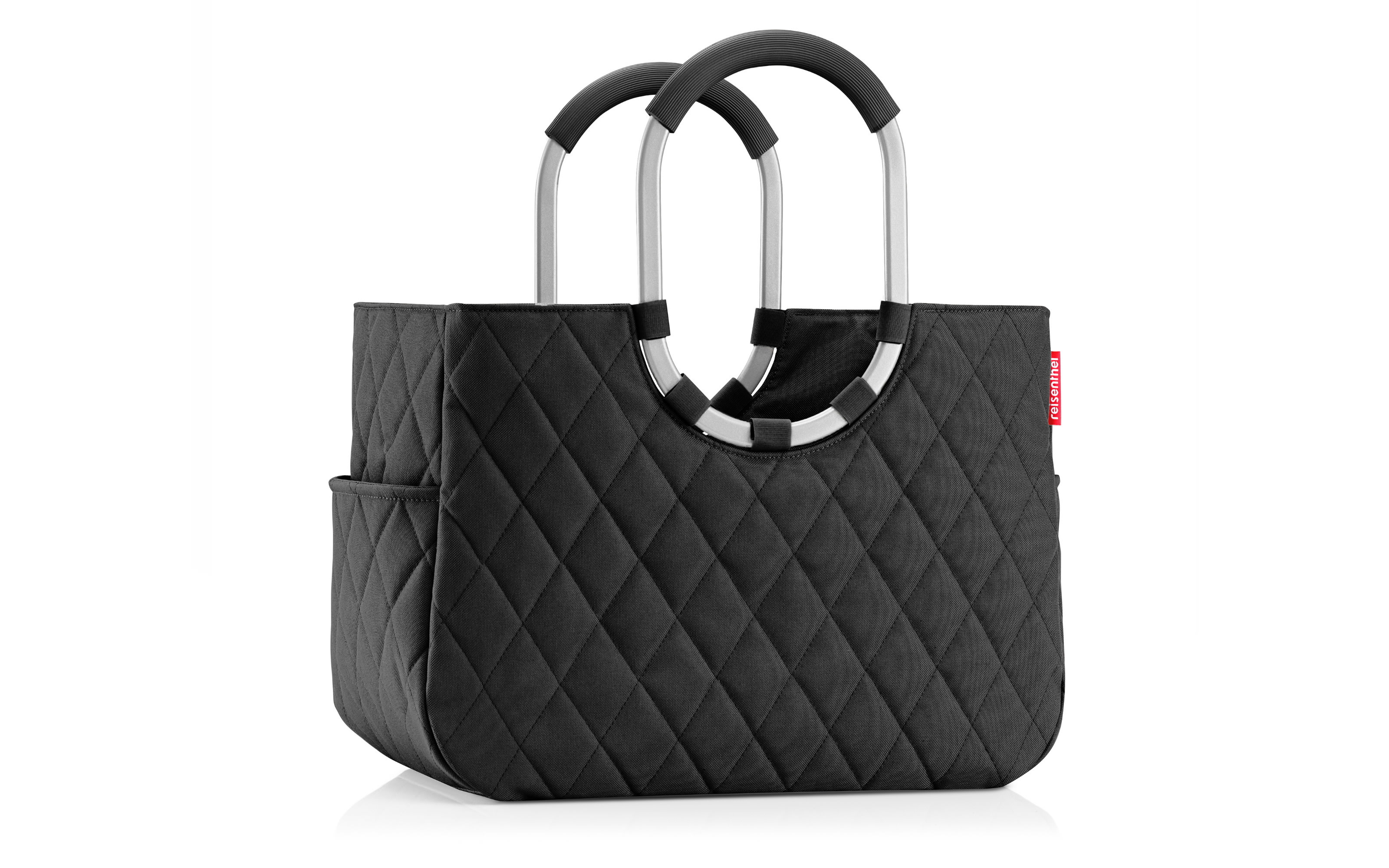 Loopshopper L, rhombus black, 25 Liter