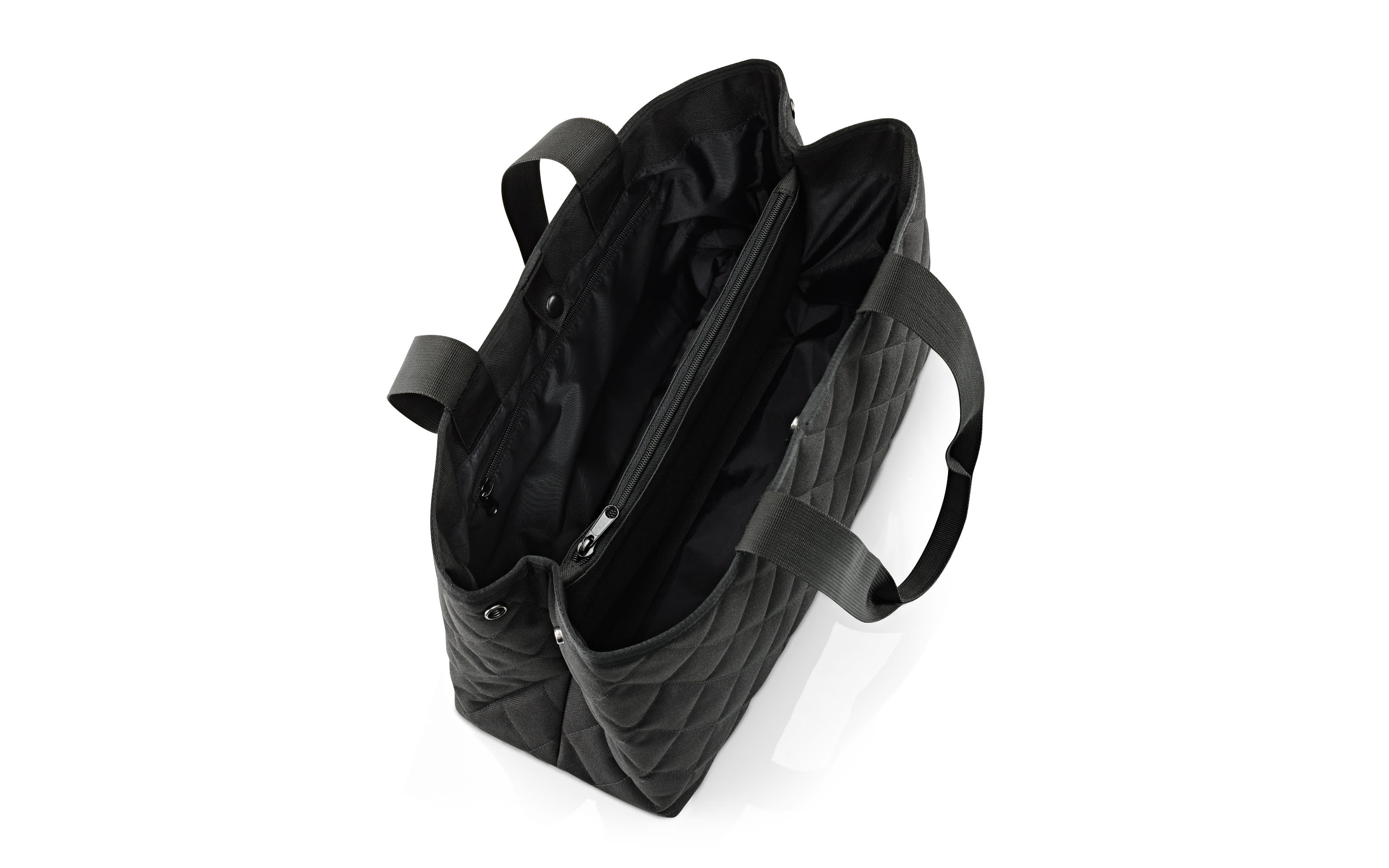 Classic Shopper L, rhombus black, 12 Liter