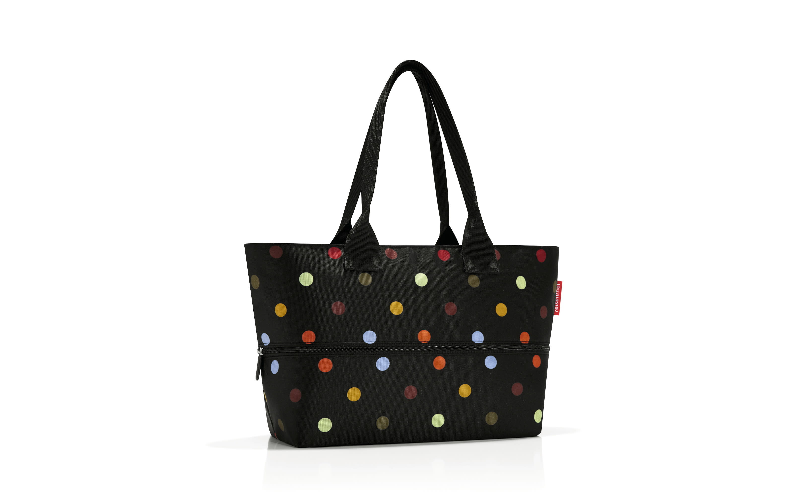 Shopper e1, dots, 12 Liter