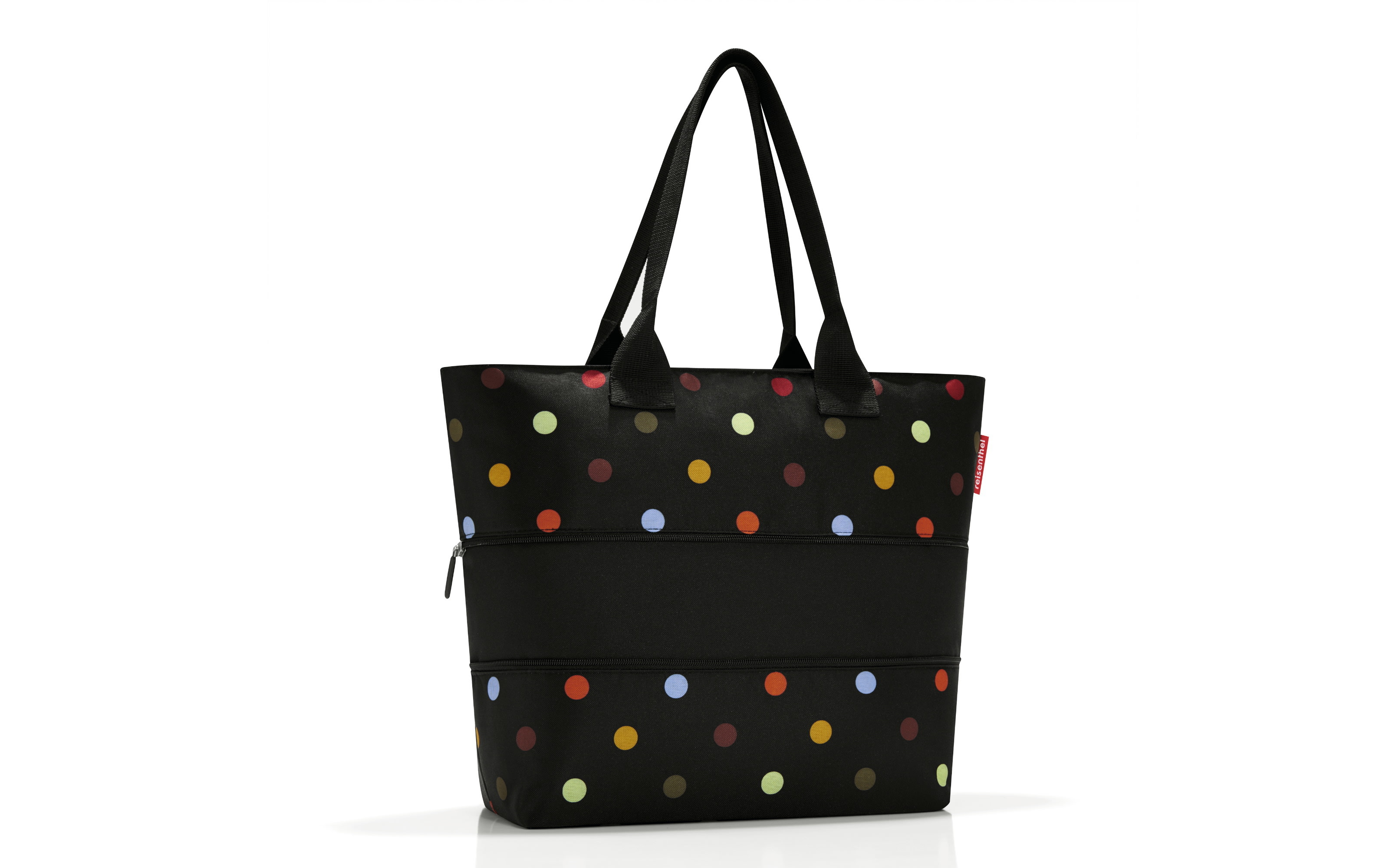 Shopper e1, dots, 12 Liter