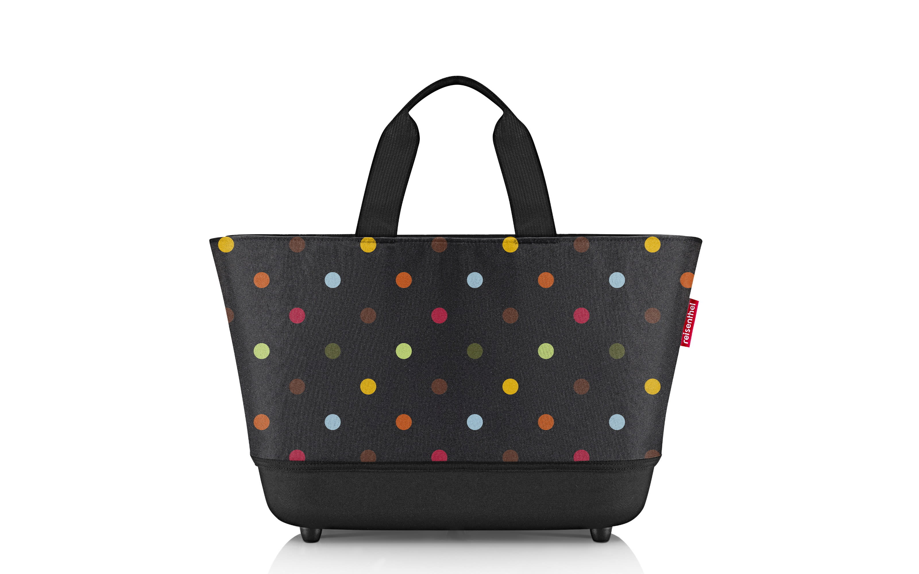 Shoppingbasket, dots, 22 Liter