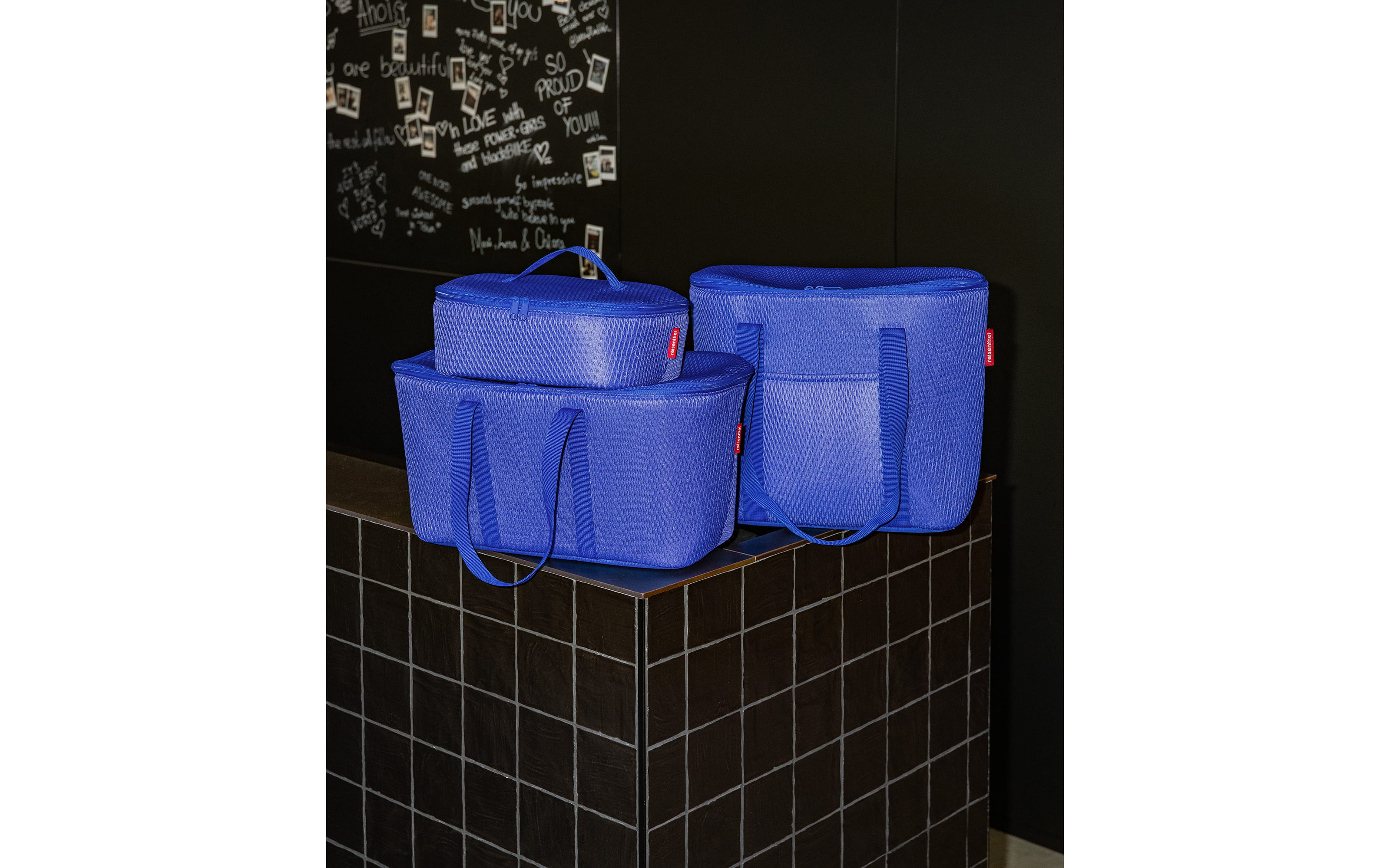 thermoshopper, blau, 38 x 35 cm 