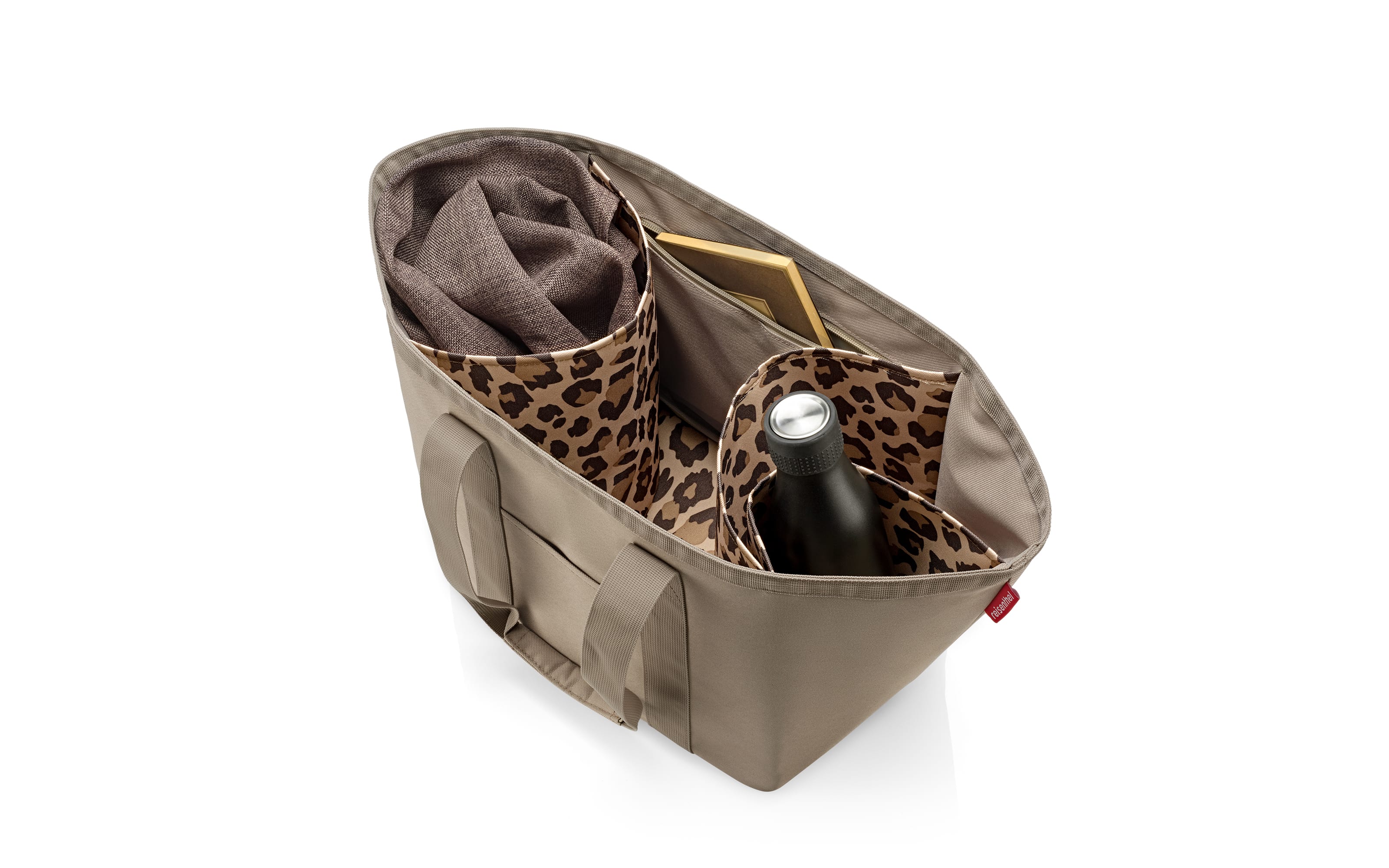 marketshopper, taupe, 51 x 31 cm