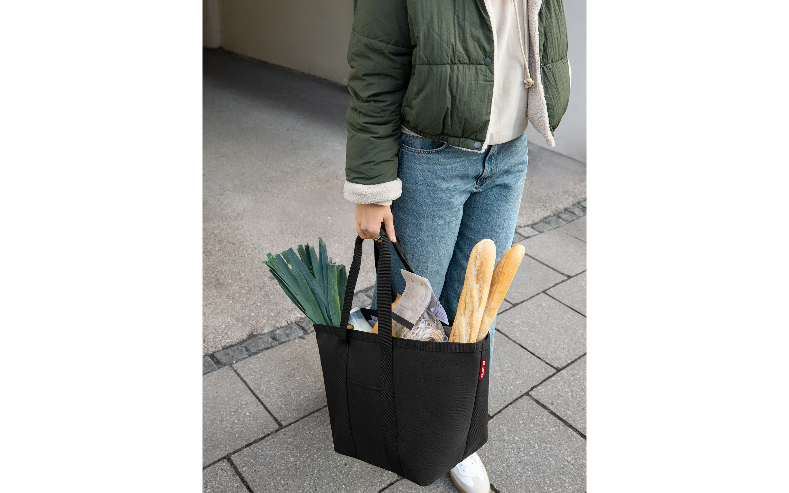 marketshopper, schwarz, 51 x 31 cm