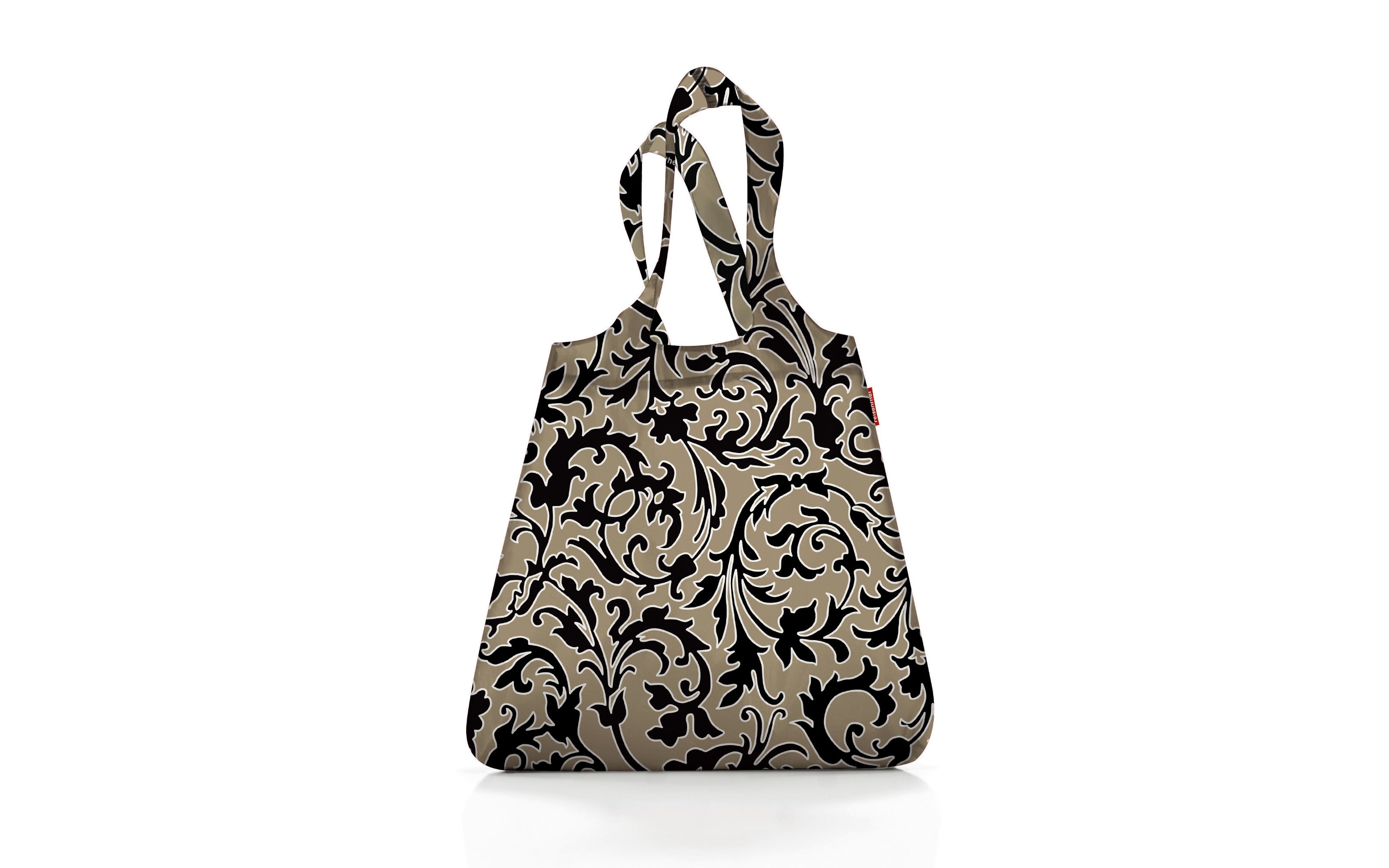 Mini Maxi Shopper, baroque marble, 15 Liter