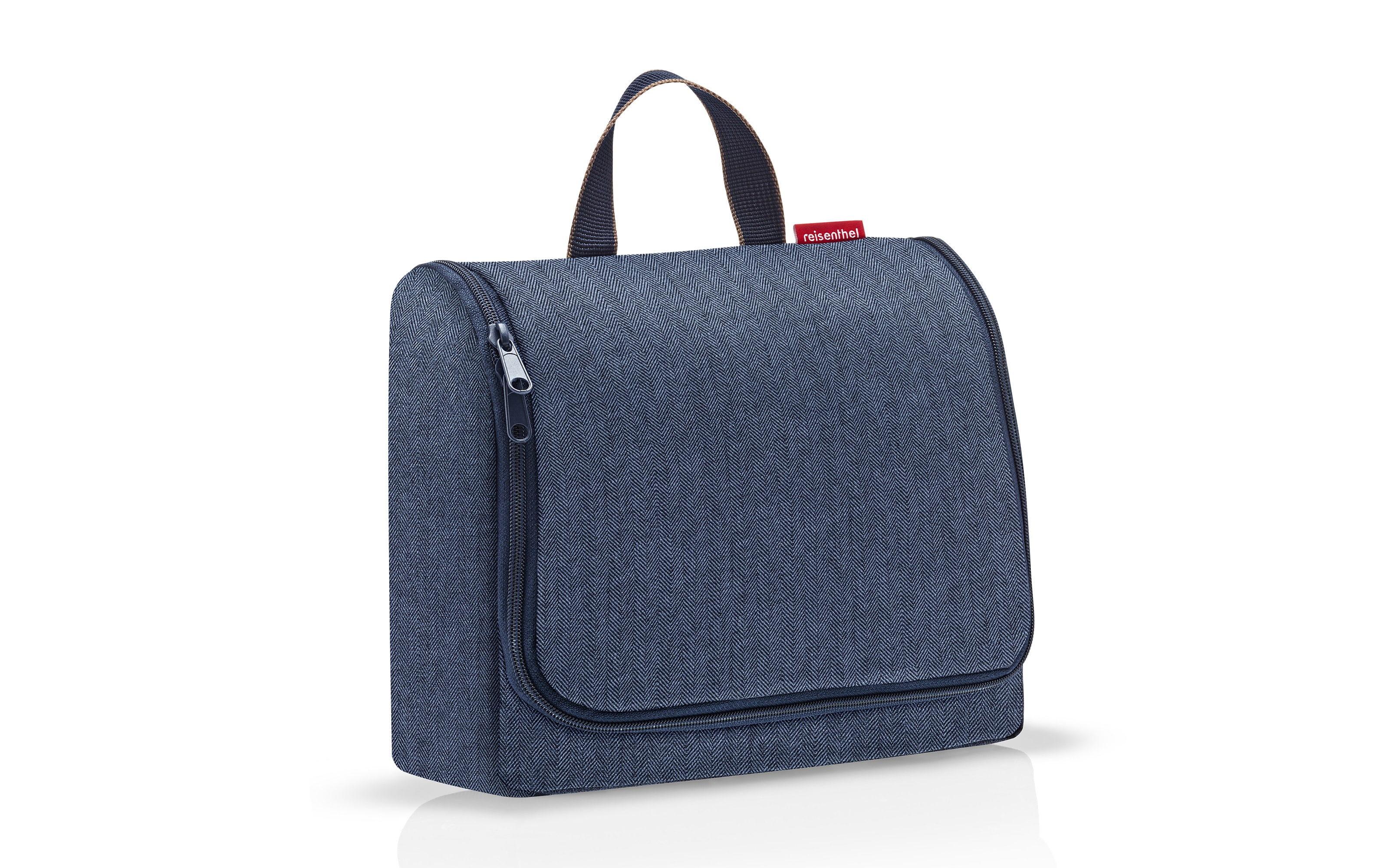  Toiletbag XL, herringbone dark blue, 4l