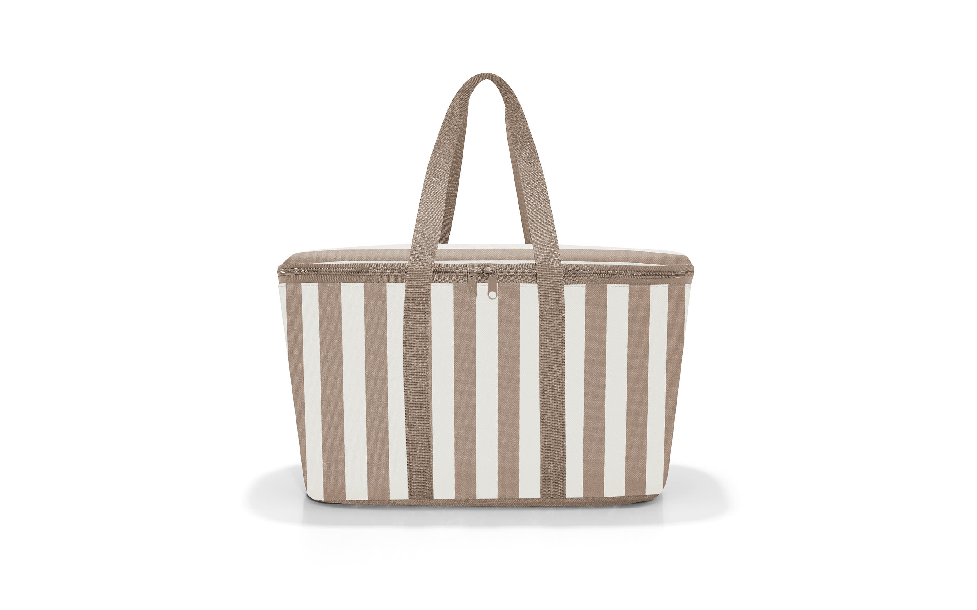 coolerbag, beige/weiß, 44,5 x 24,5 cm
