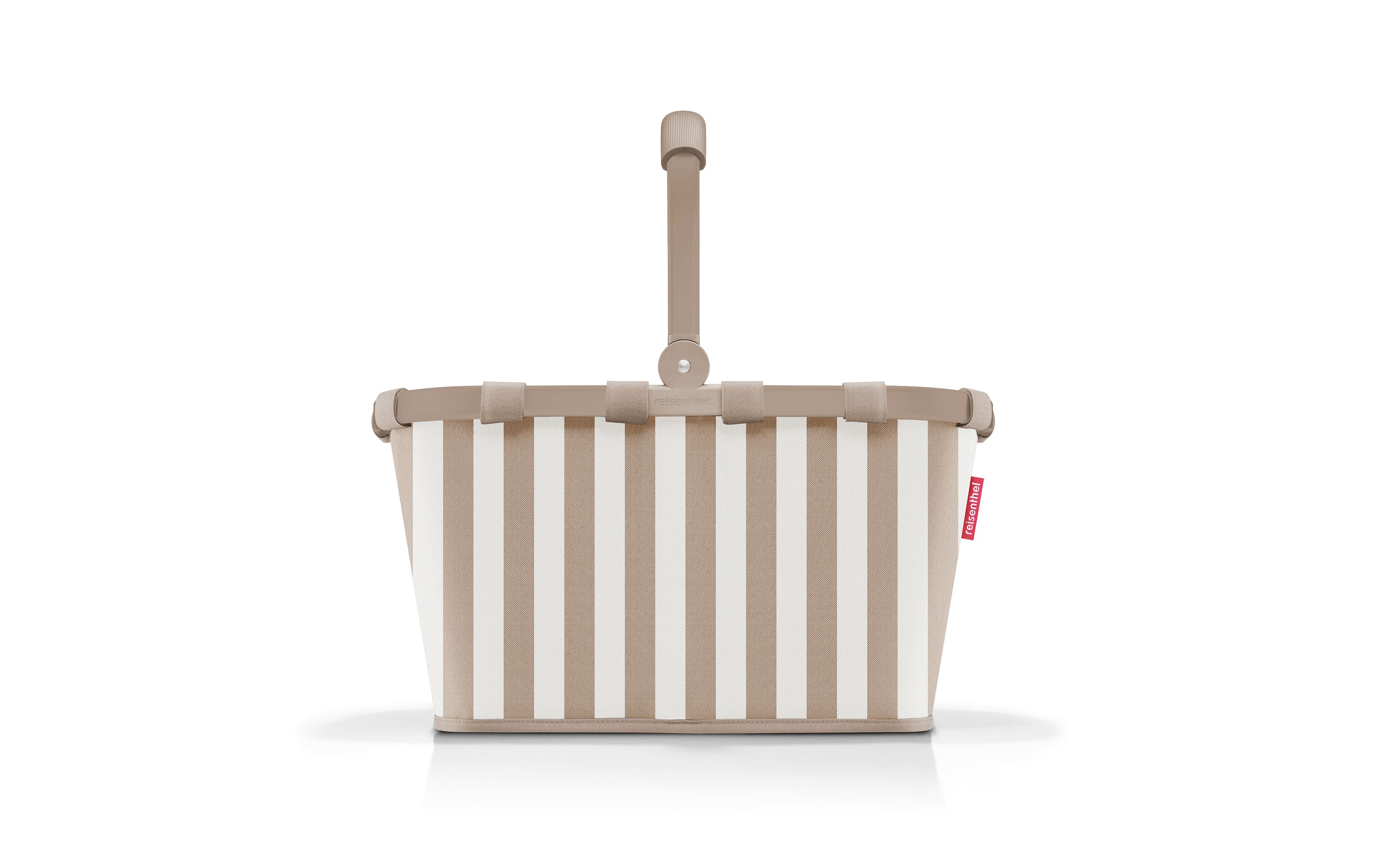 carrybag, beige/weiß, 48 x 29 cm