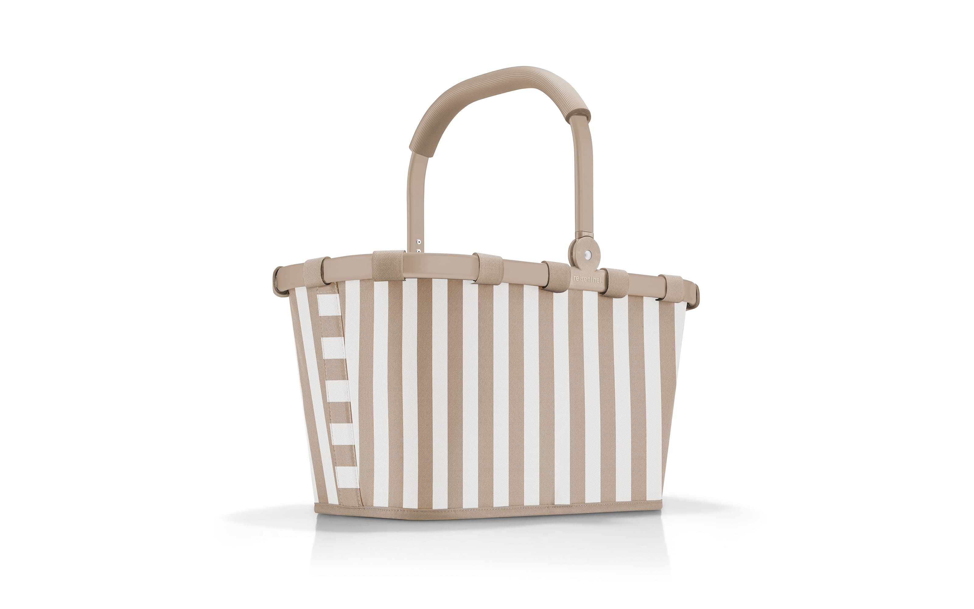 carrybag, beige/weiß, 48 x 29 cm