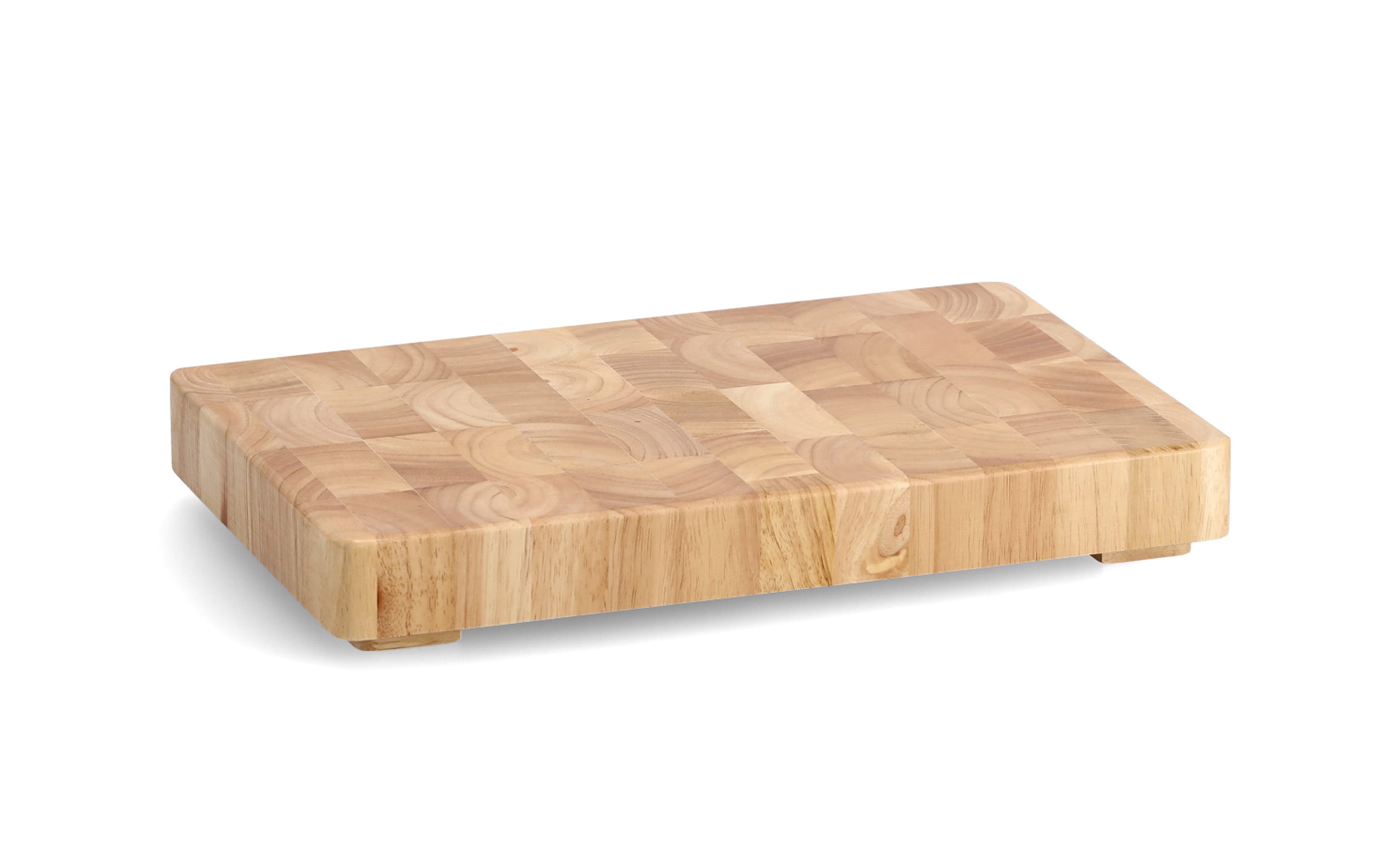 Hackblock Gummibaum, hellbraun, 42 x 27 cm