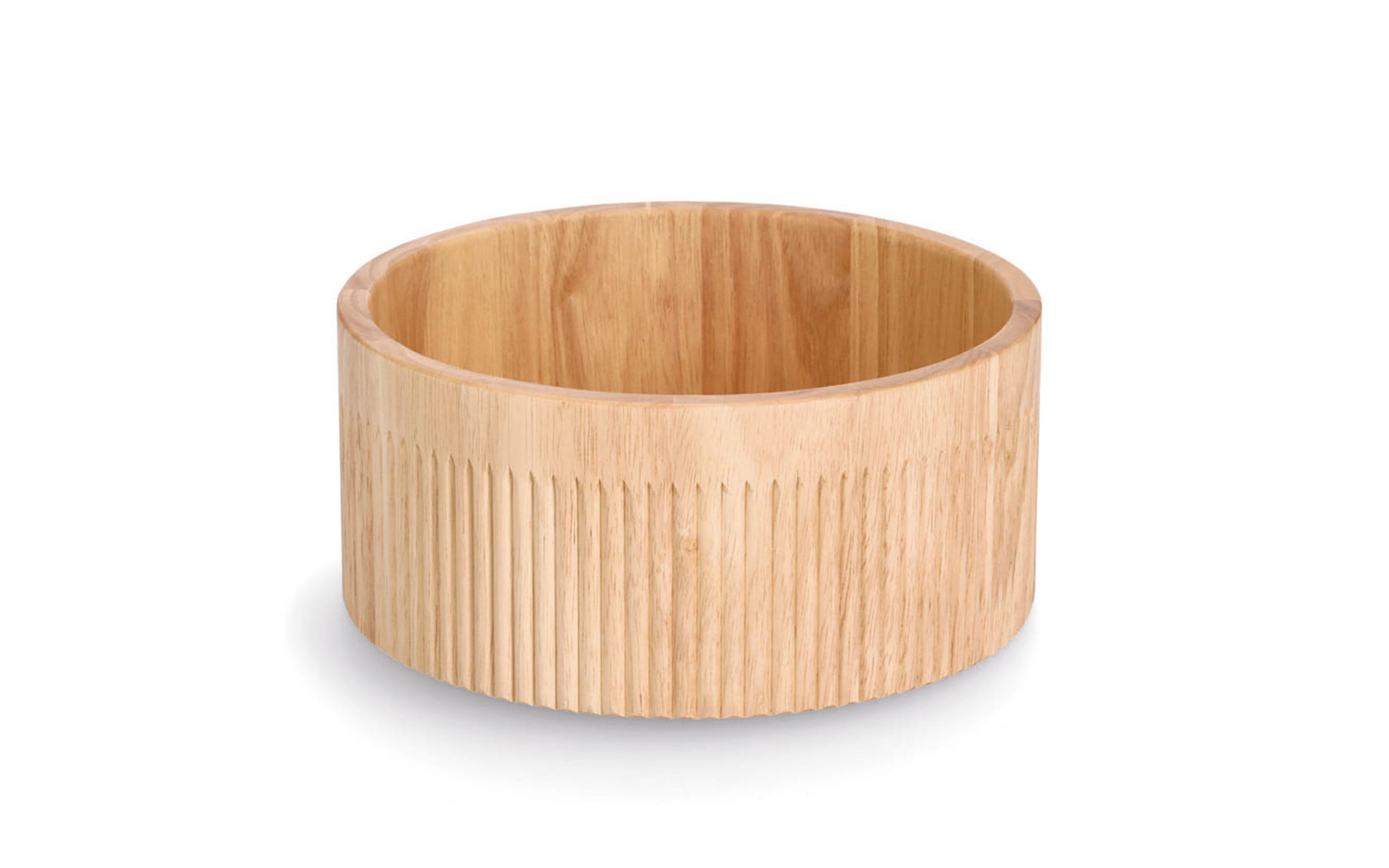 Schale Gummibaum, natur, 27 cm