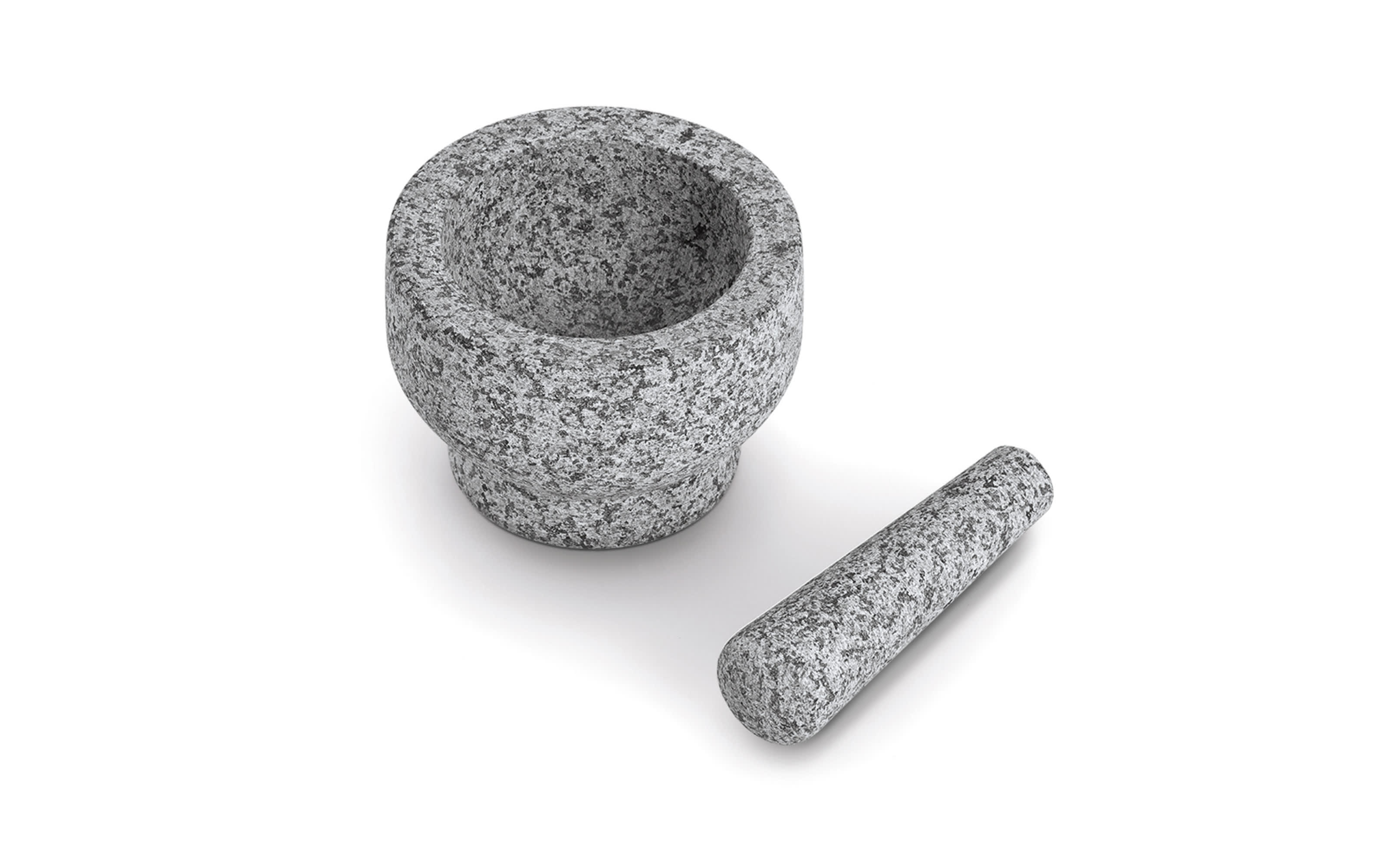Mörser & Stößel-Set, Granit, 14 cm
