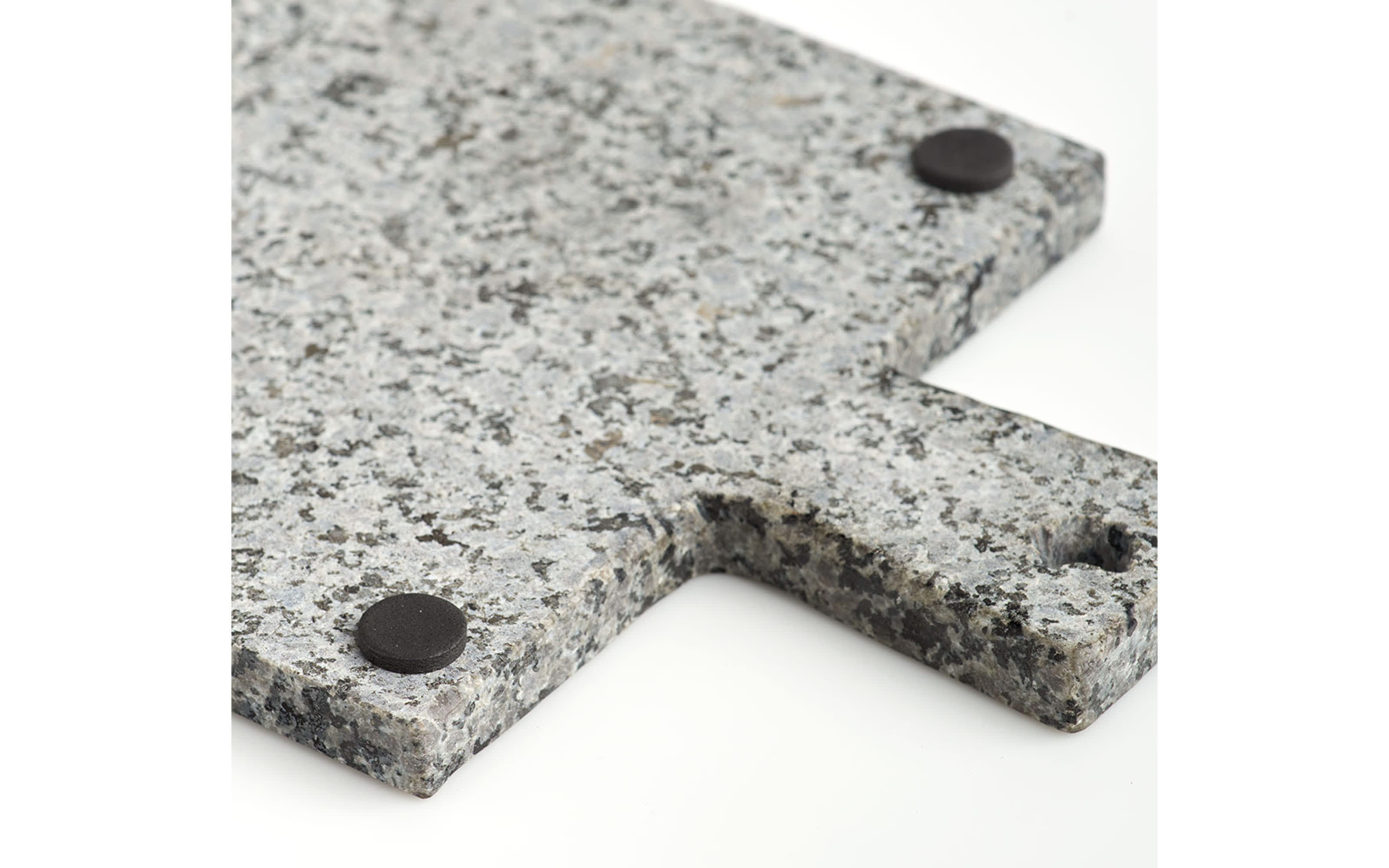 Servierplatte Granit, anthrazit, 30 x 18 cm