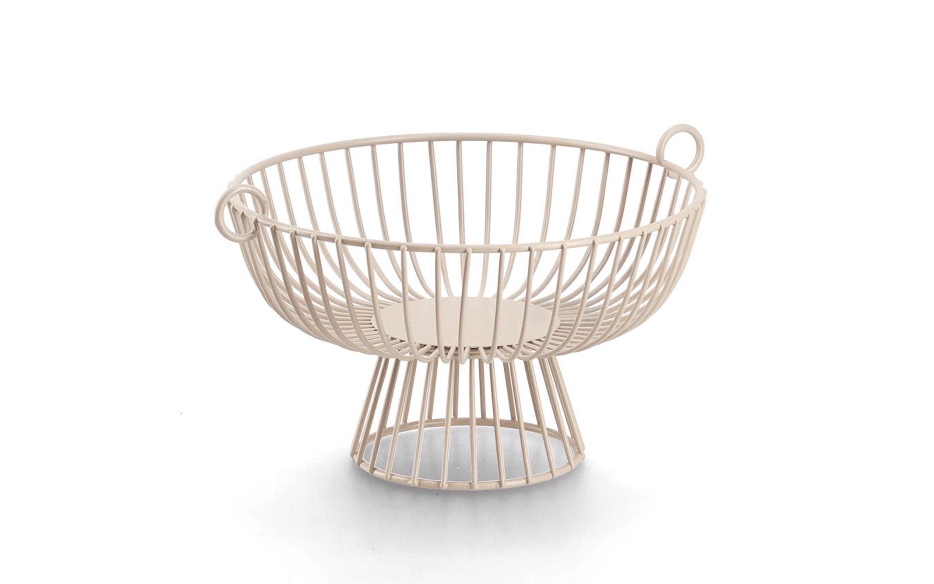 Obstkorb beige, 35 x 30 cm
